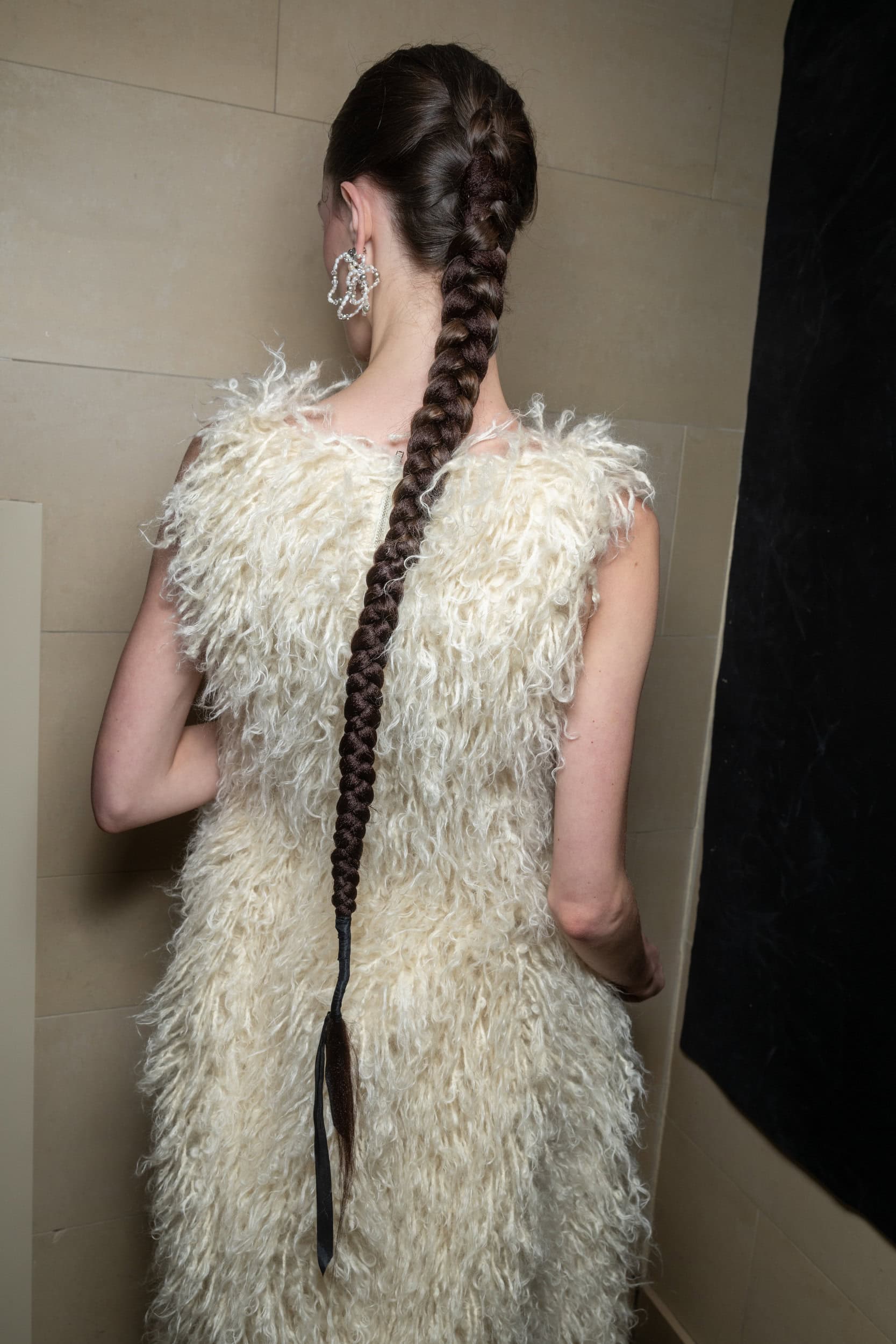 Meruert Tolegen  Fall 2025 Fashion Show Backstage