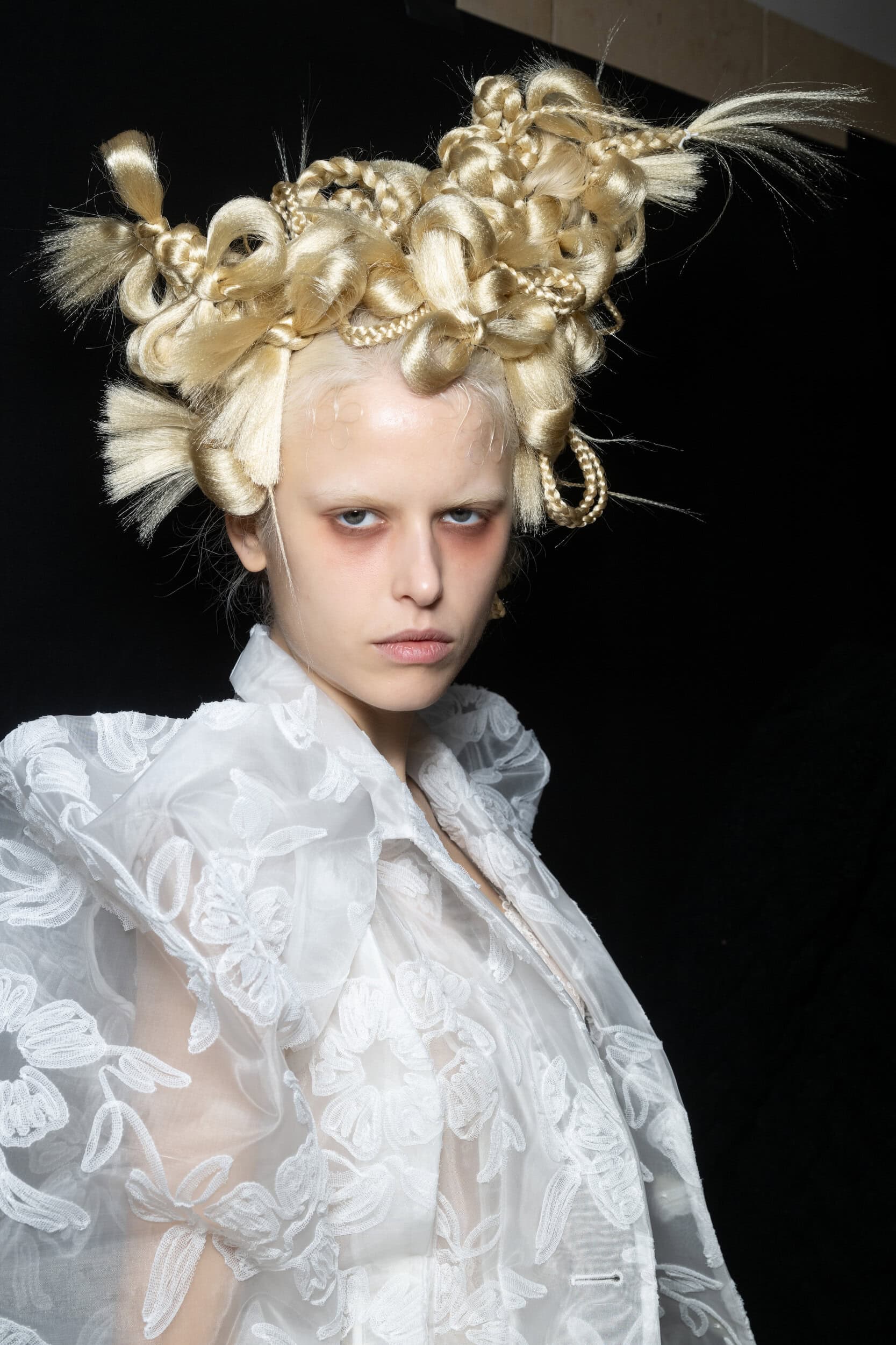 Meruert Tolegen  Fall 2025 Fashion Show Backstage