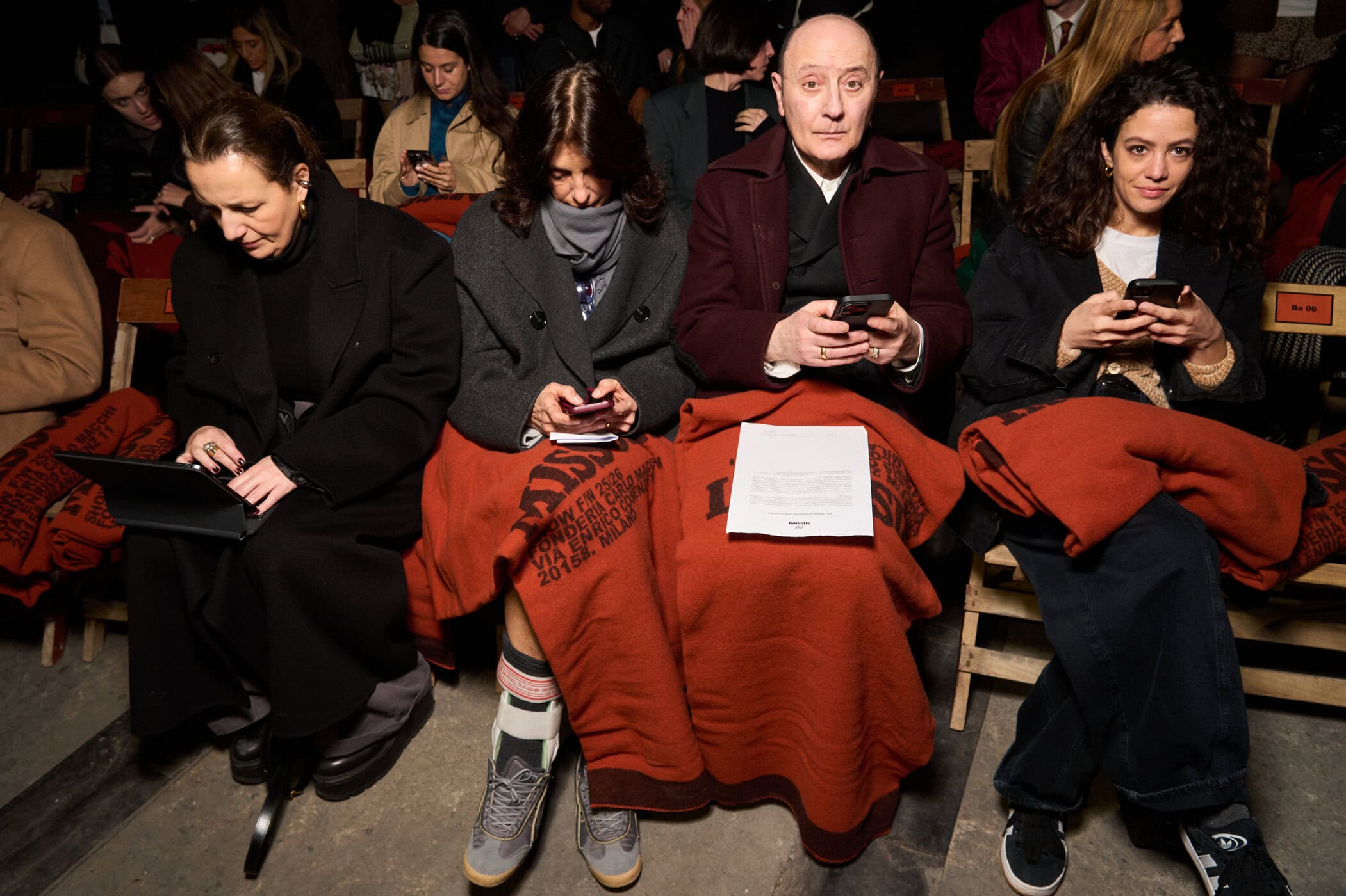 Missoni Fall 2025 Fashion Show Front Row