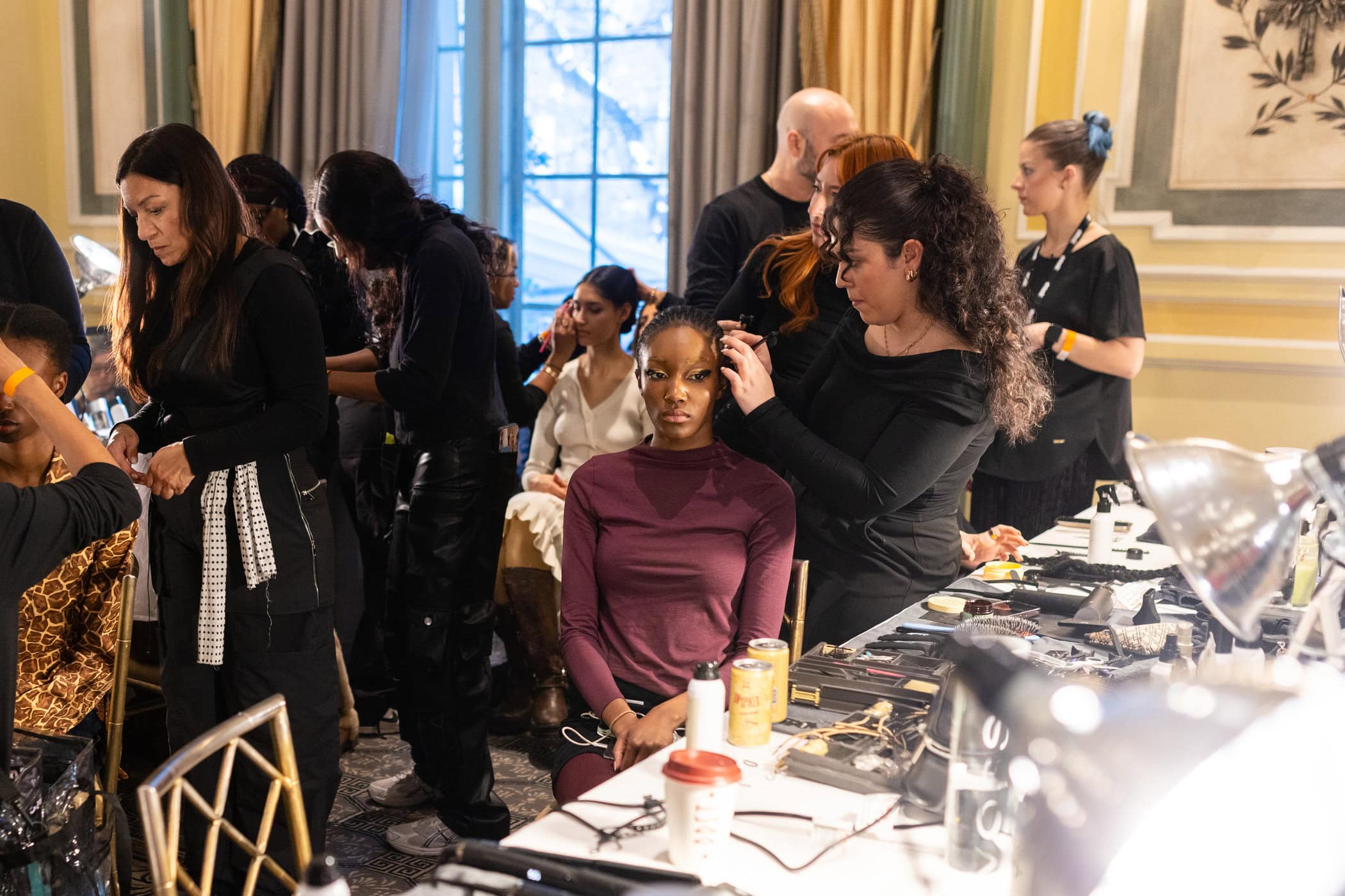 Bibhu Mohapatra  Fall 2025 Fashion Show Backstage