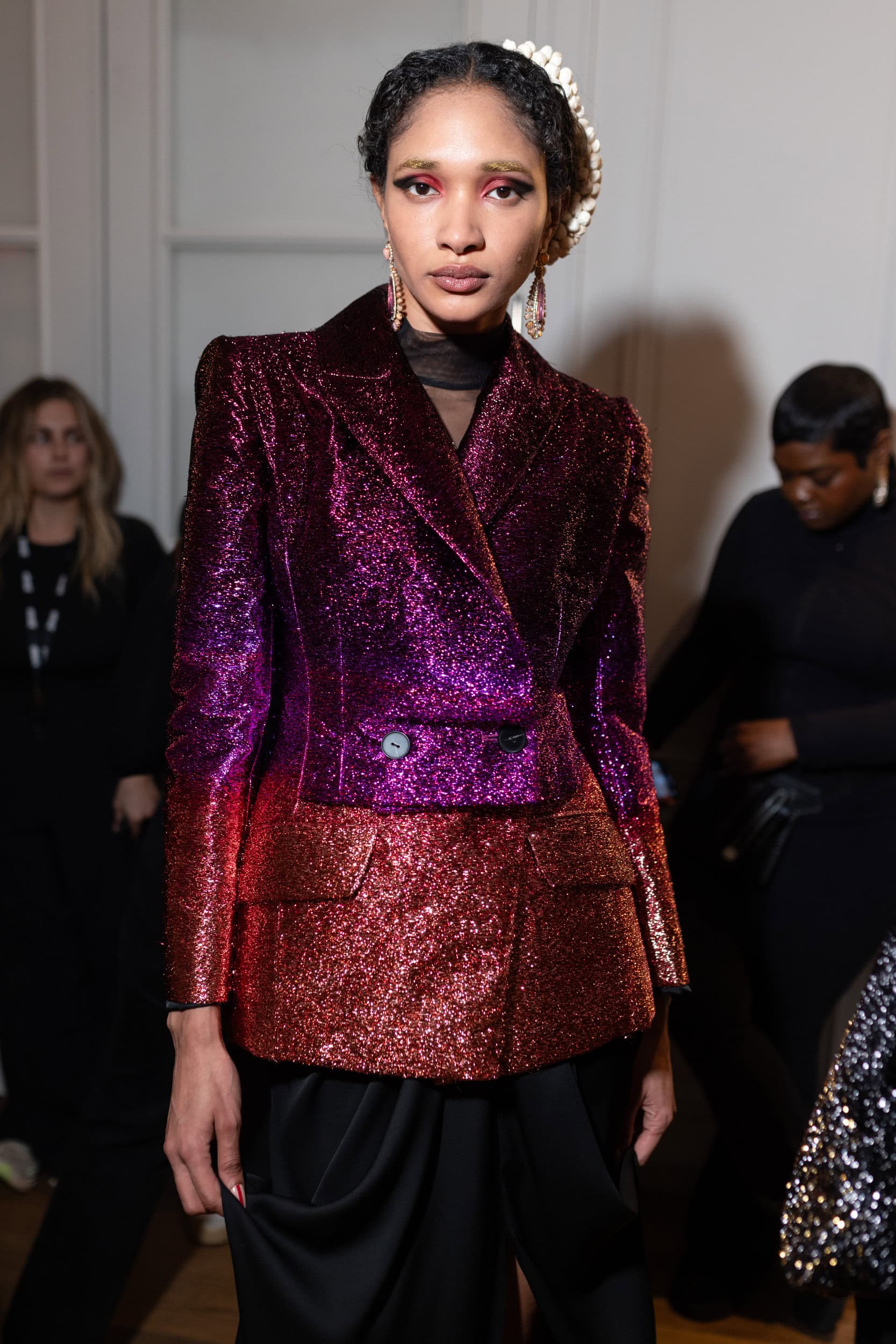 Bibhu Mohapatra  Fall 2025 Fashion Show Backstage