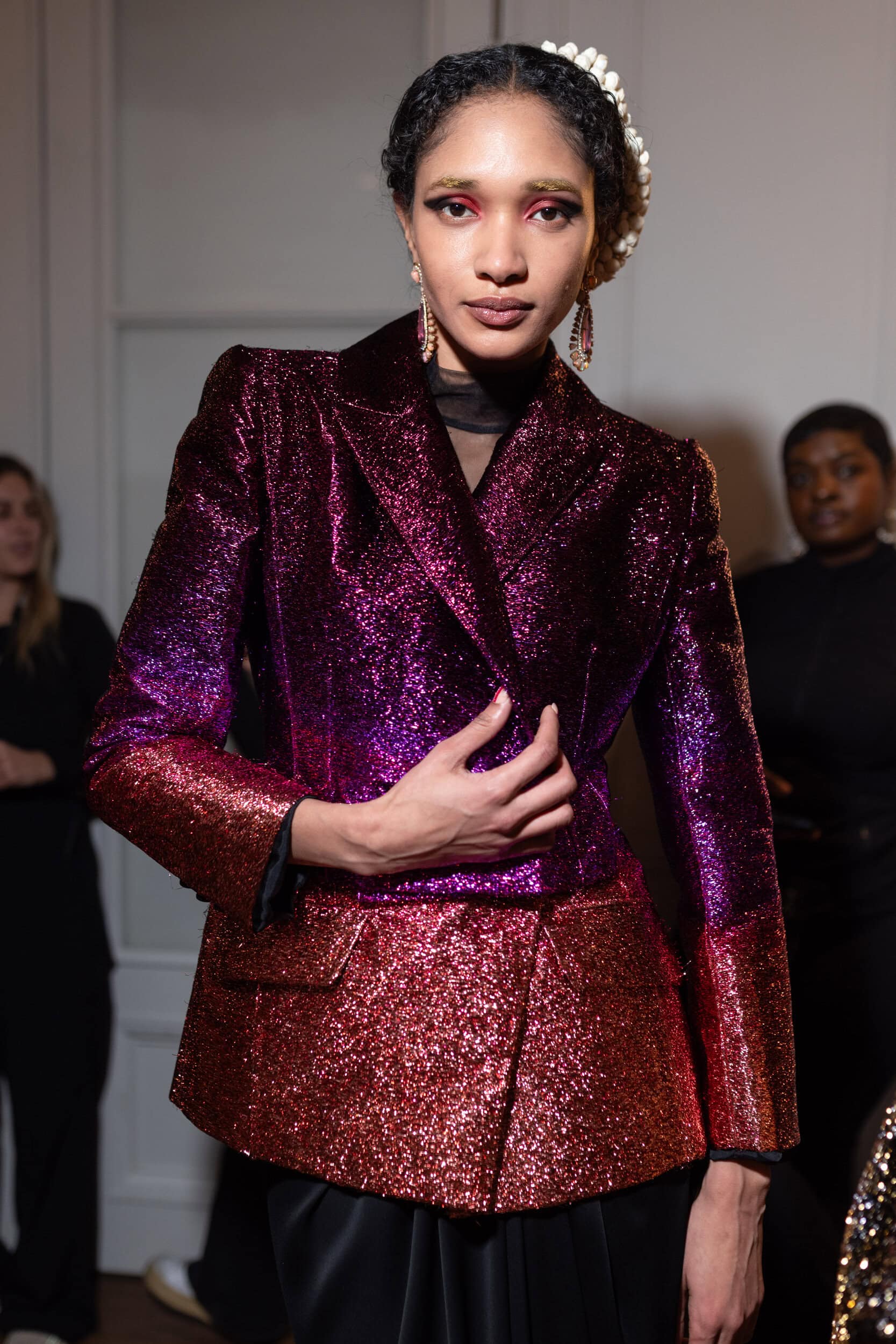 Bibhu Mohapatra  Fall 2025 Fashion Show Backstage