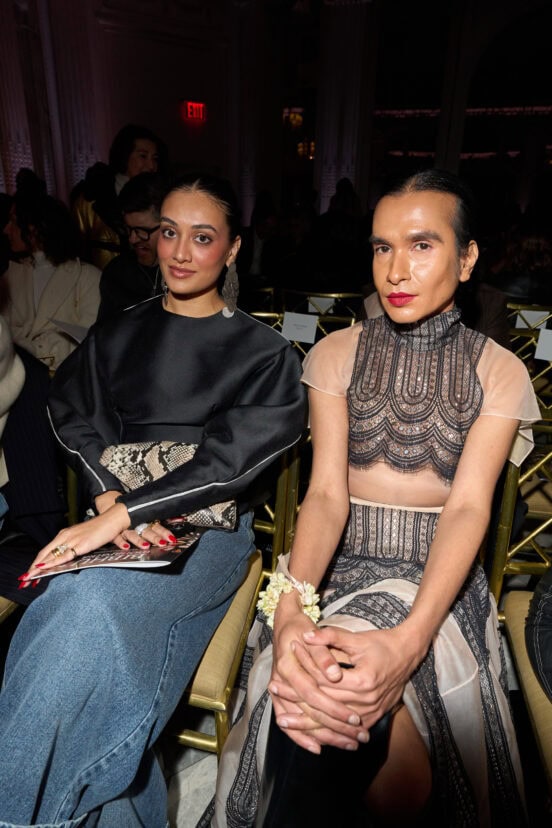 Bibhu Mohapatra  Fall 2025 Fashion Show Front Row