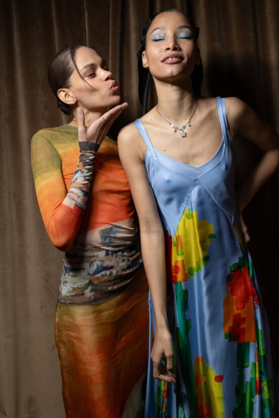 Monse  Fall 2025 Fashion Show Backstage