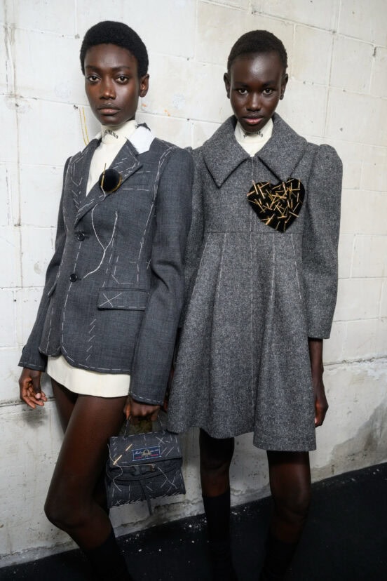 Moschino Fall 2025 Fashion Show Backstage