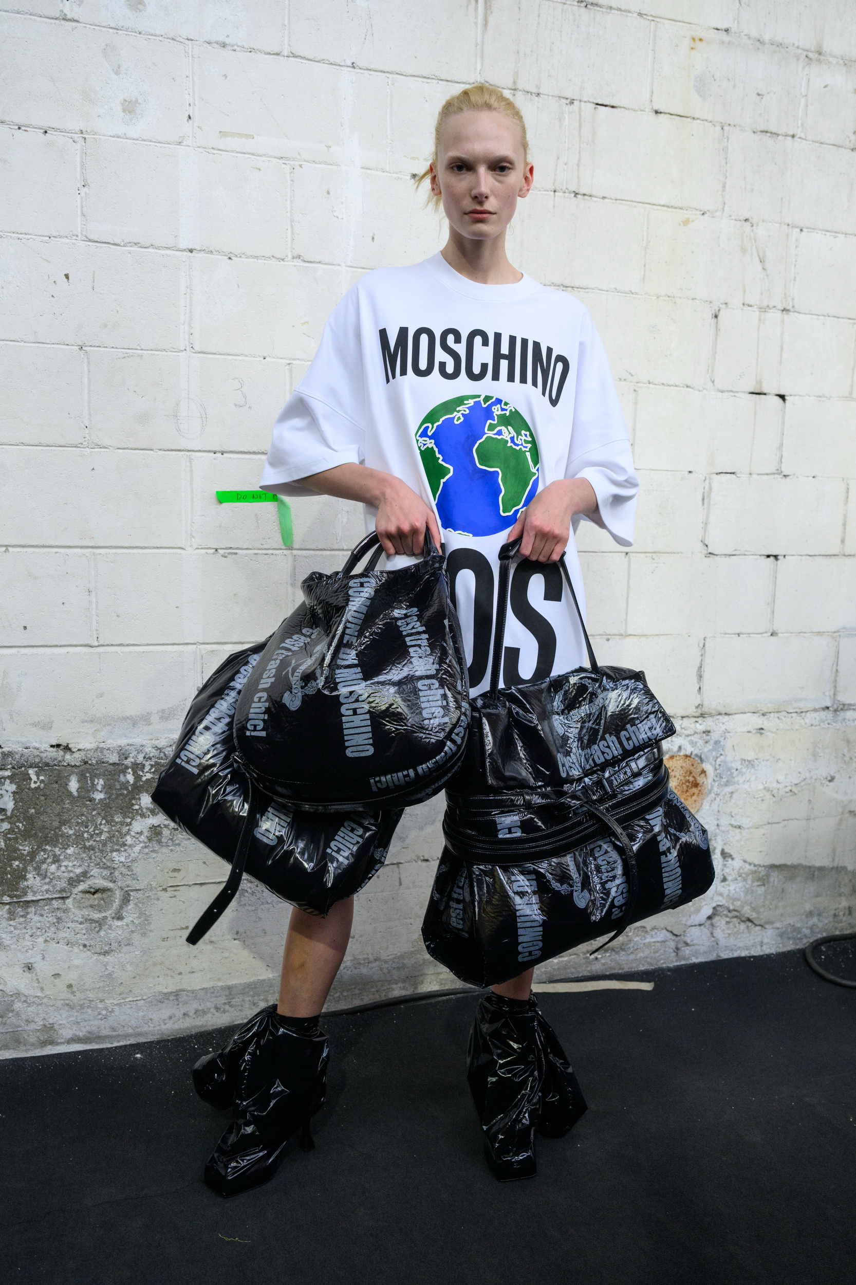 Moschino Fall 2025 Fashion Show Backstage