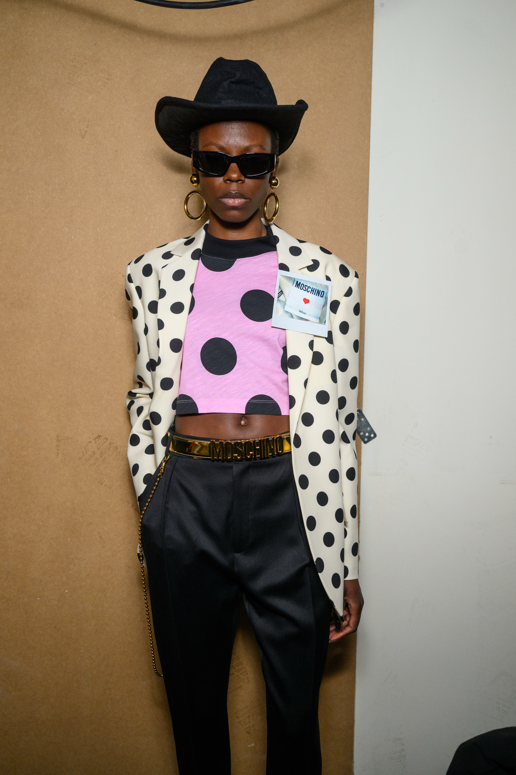 Moschino Fall 2025 Fashion Show Backstage