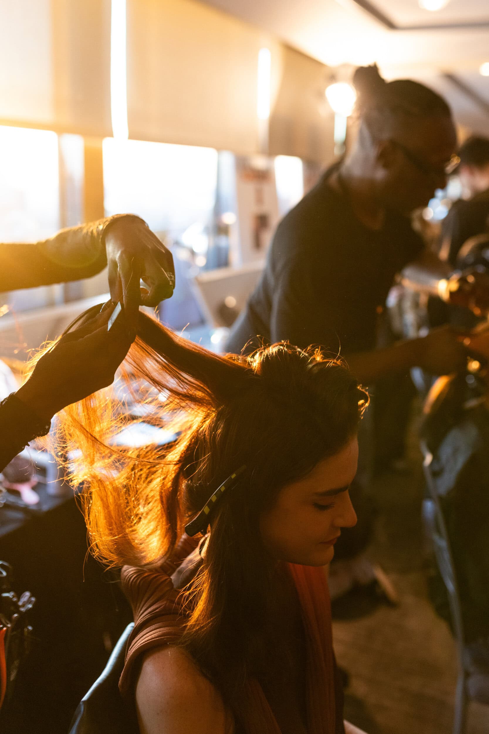 Pamella Roland  Fall 2025 Fashion Show Backstage