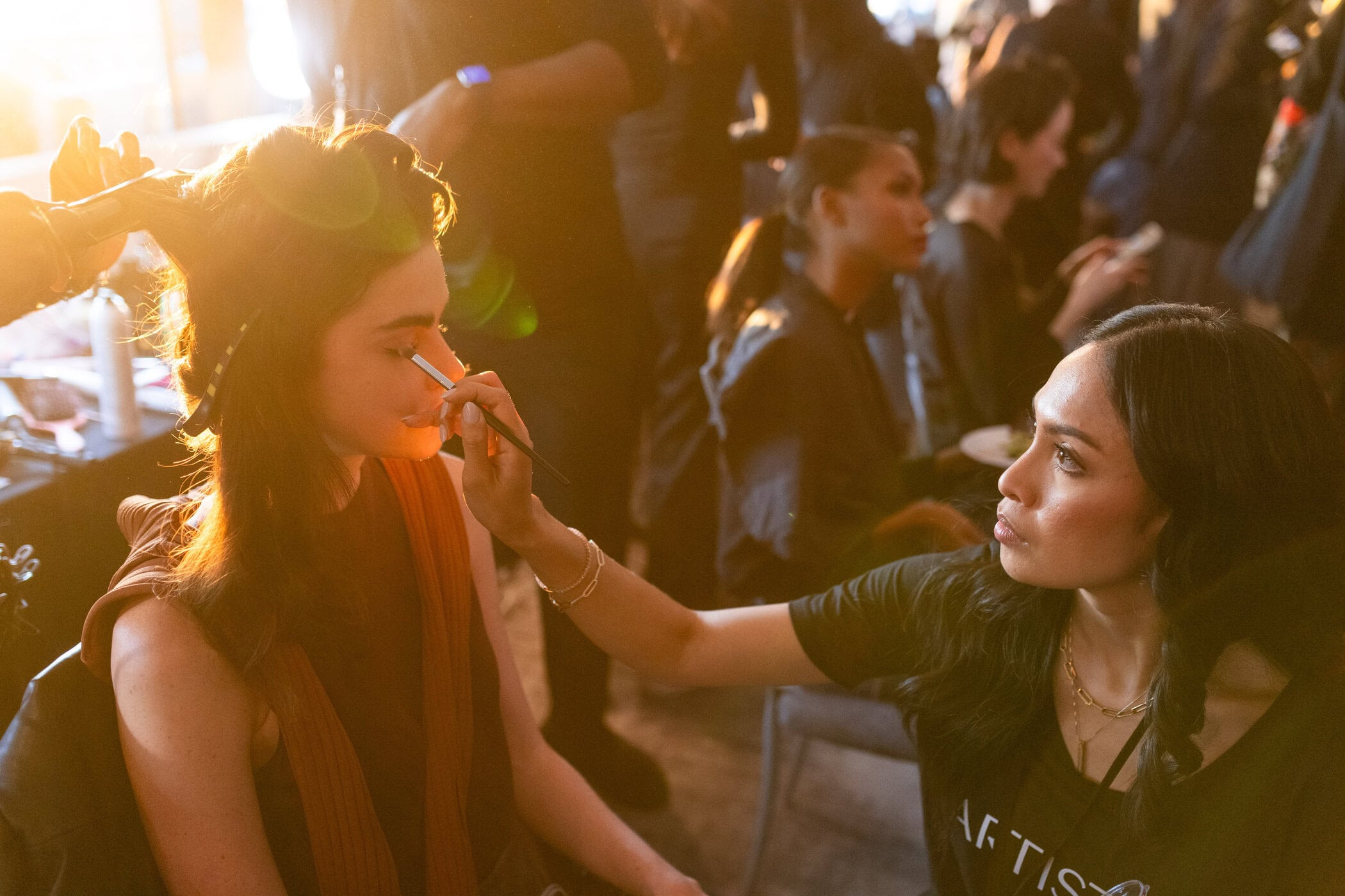 Pamella Roland  Fall 2025 Fashion Show Backstage