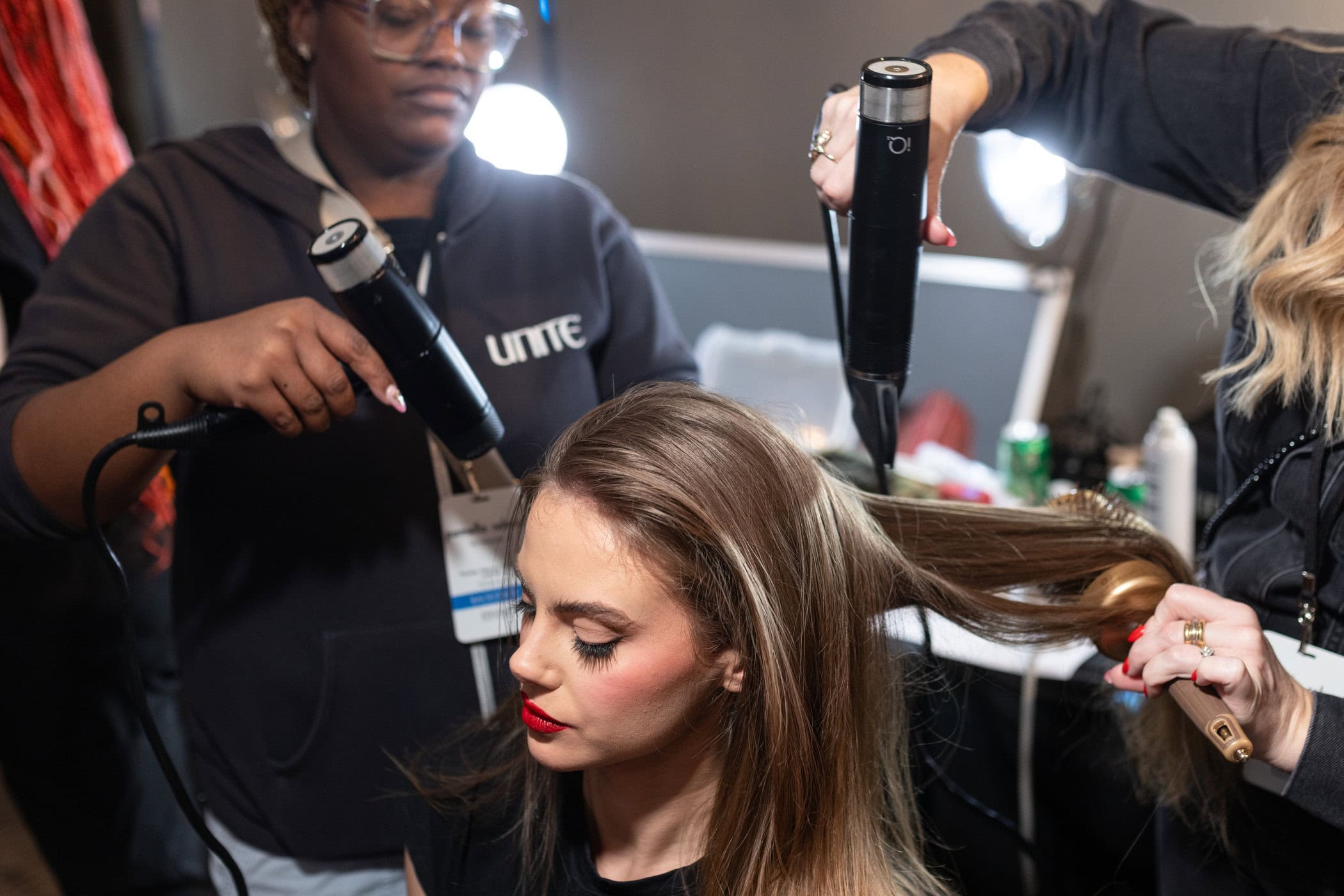 Pamella Roland  Fall 2025 Fashion Show Backstage