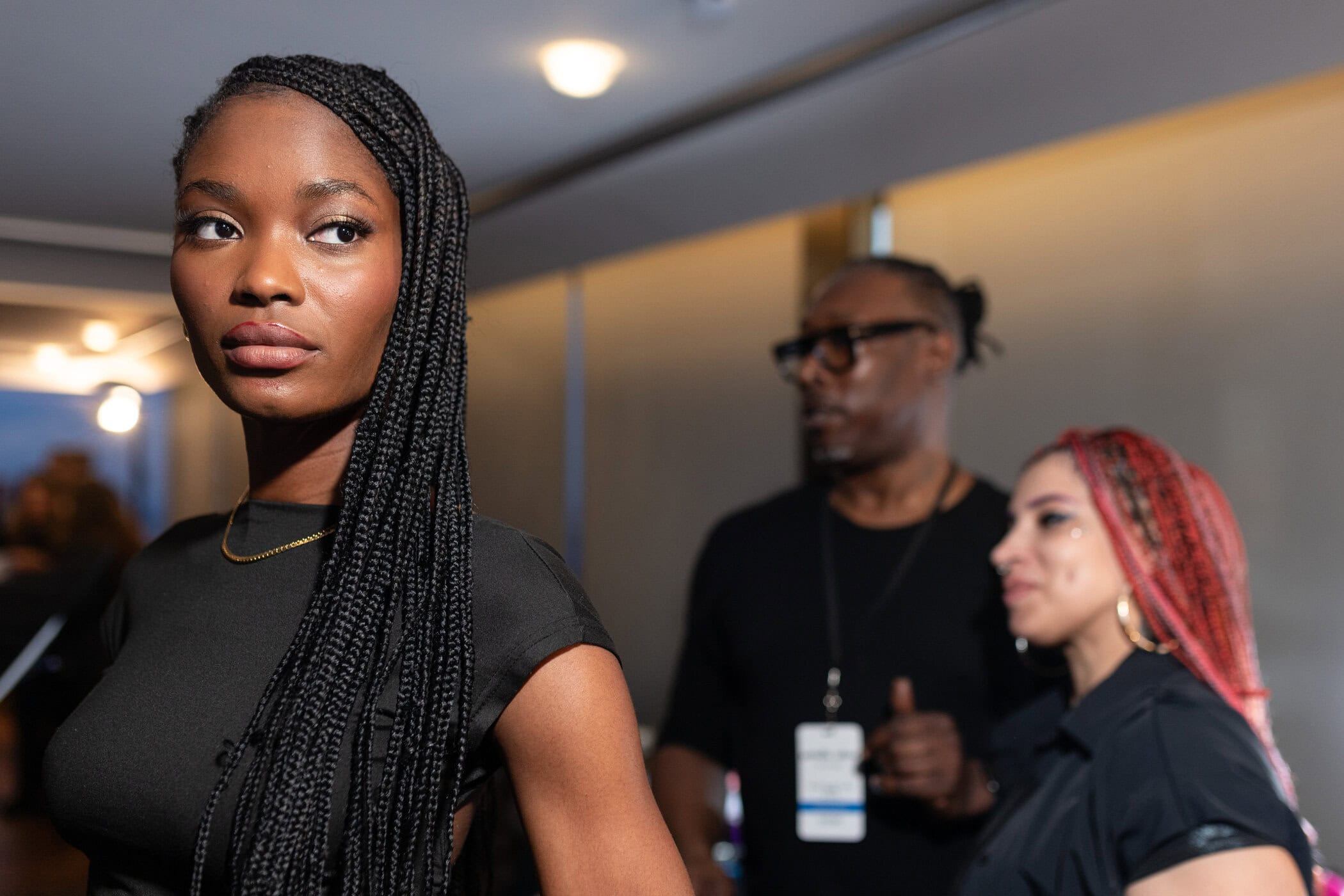 Pamella Roland  Fall 2025 Fashion Show Backstage