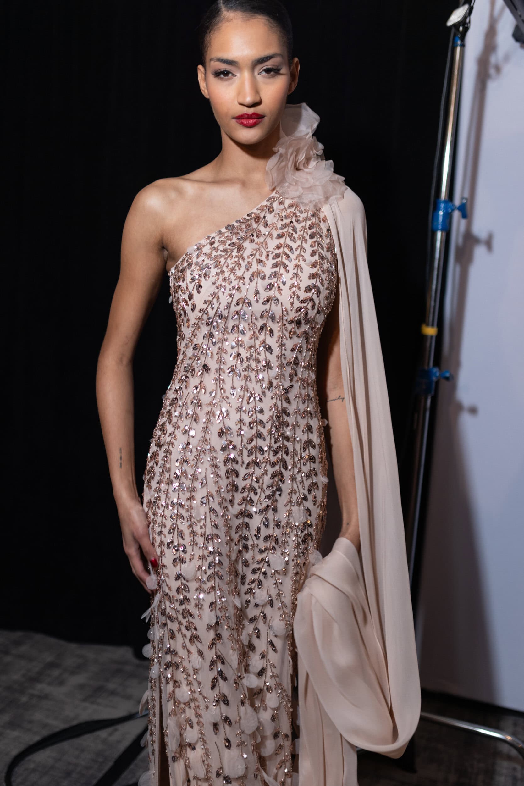 Pamella Roland  Fall 2025 Fashion Show Backstage