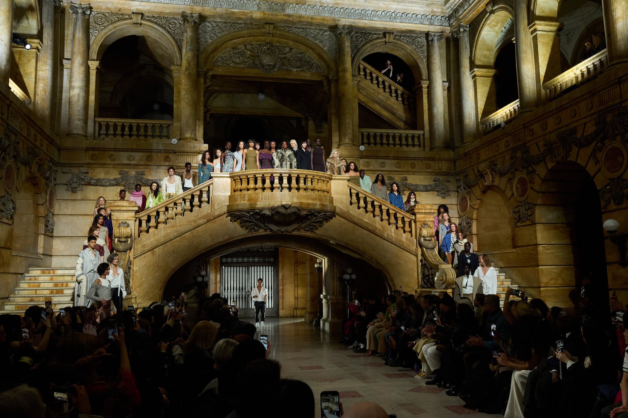 Prabal Gurung  Fall 2025 Fashion Show Atmosphere