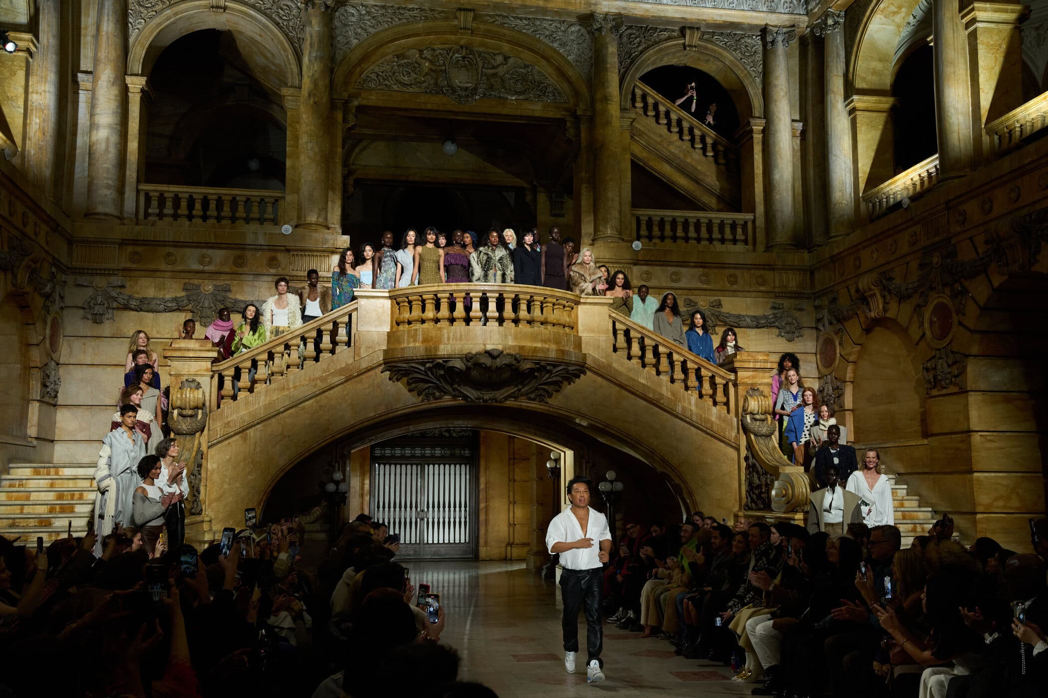 Prabal Gurung  Fall 2025 Fashion Show Atmosphere