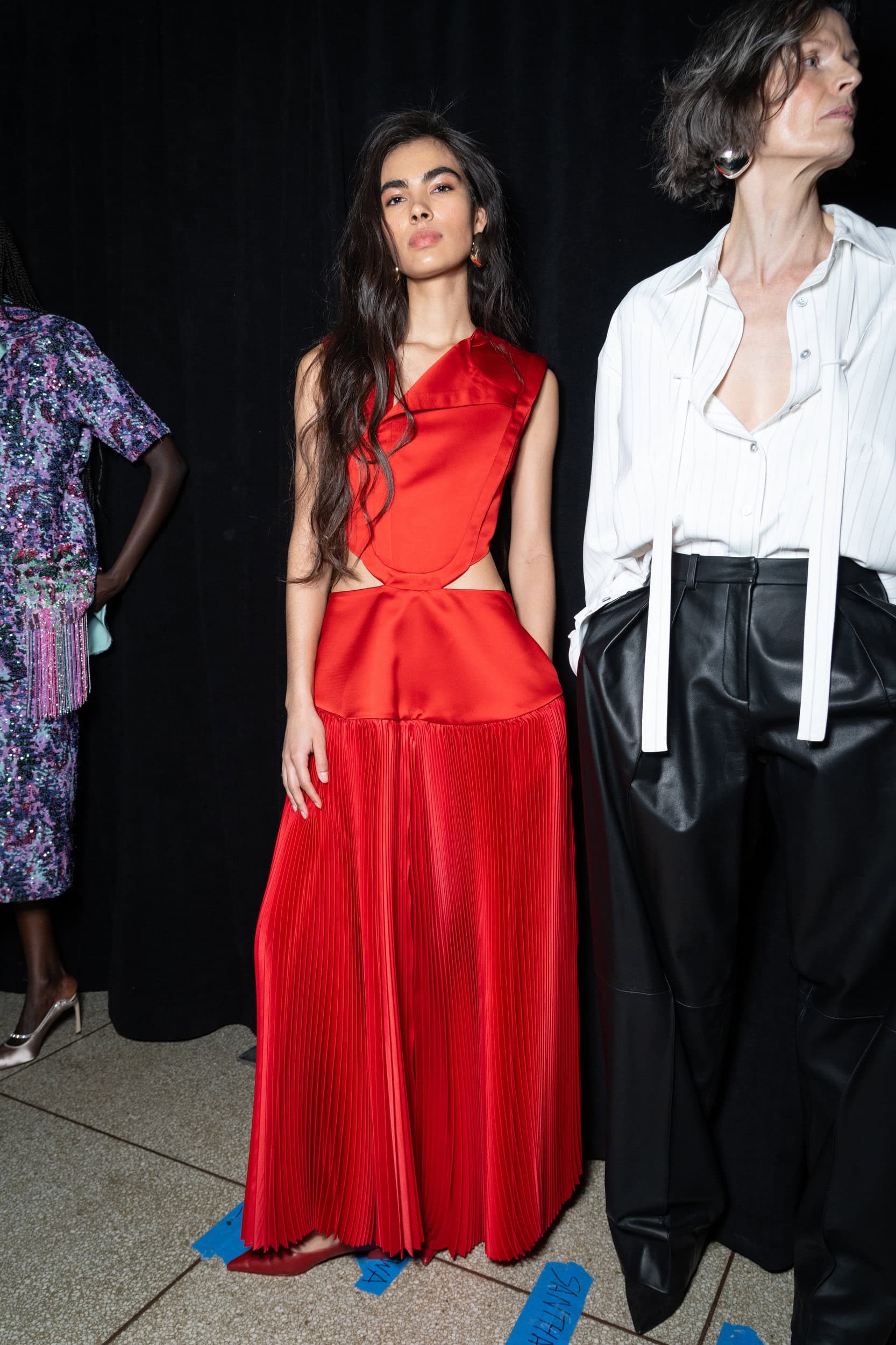 Prabal Gurung  Fall 2025 Fashion Show Backstage