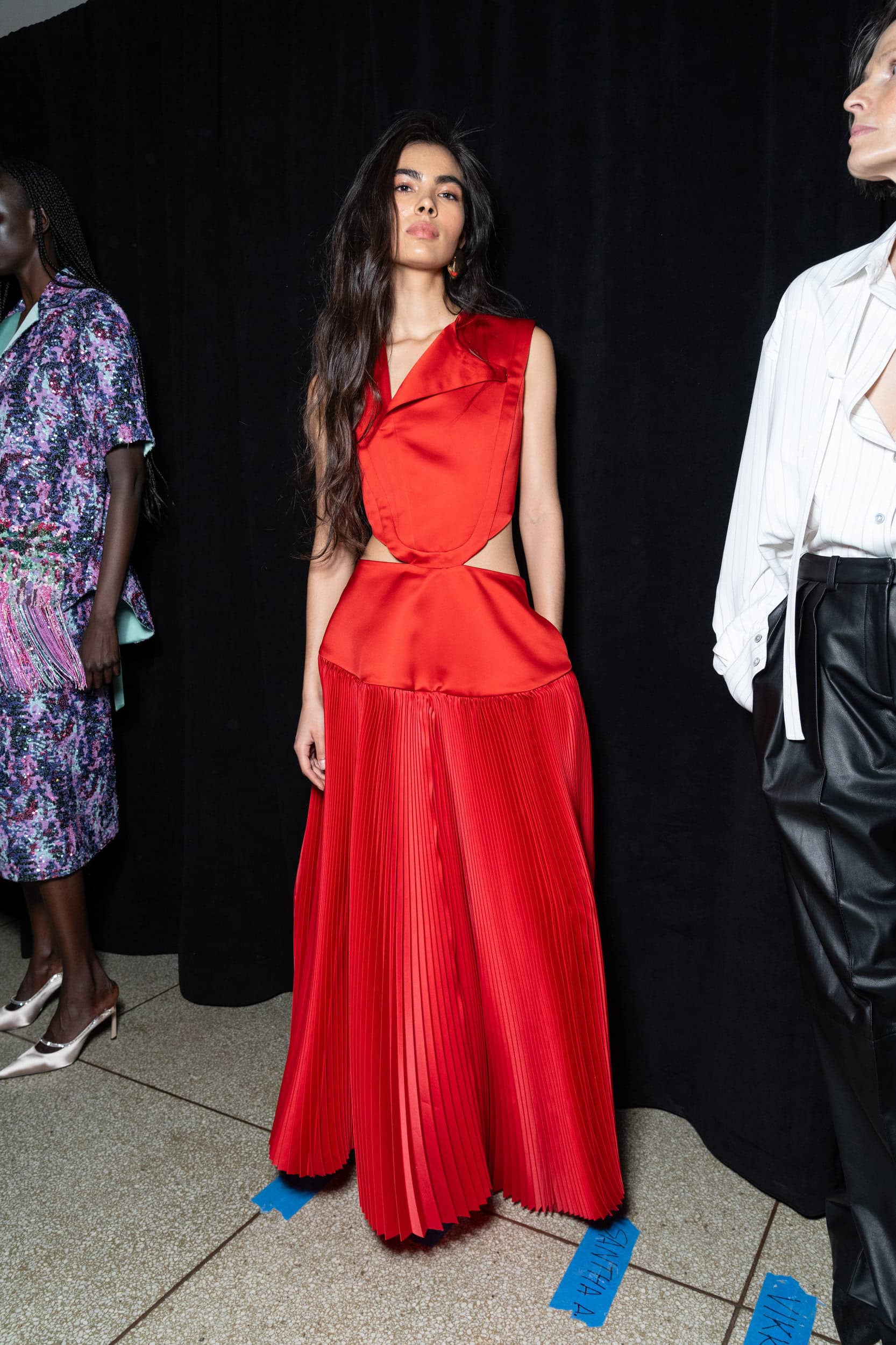 Prabal Gurung  Fall 2025 Fashion Show Backstage