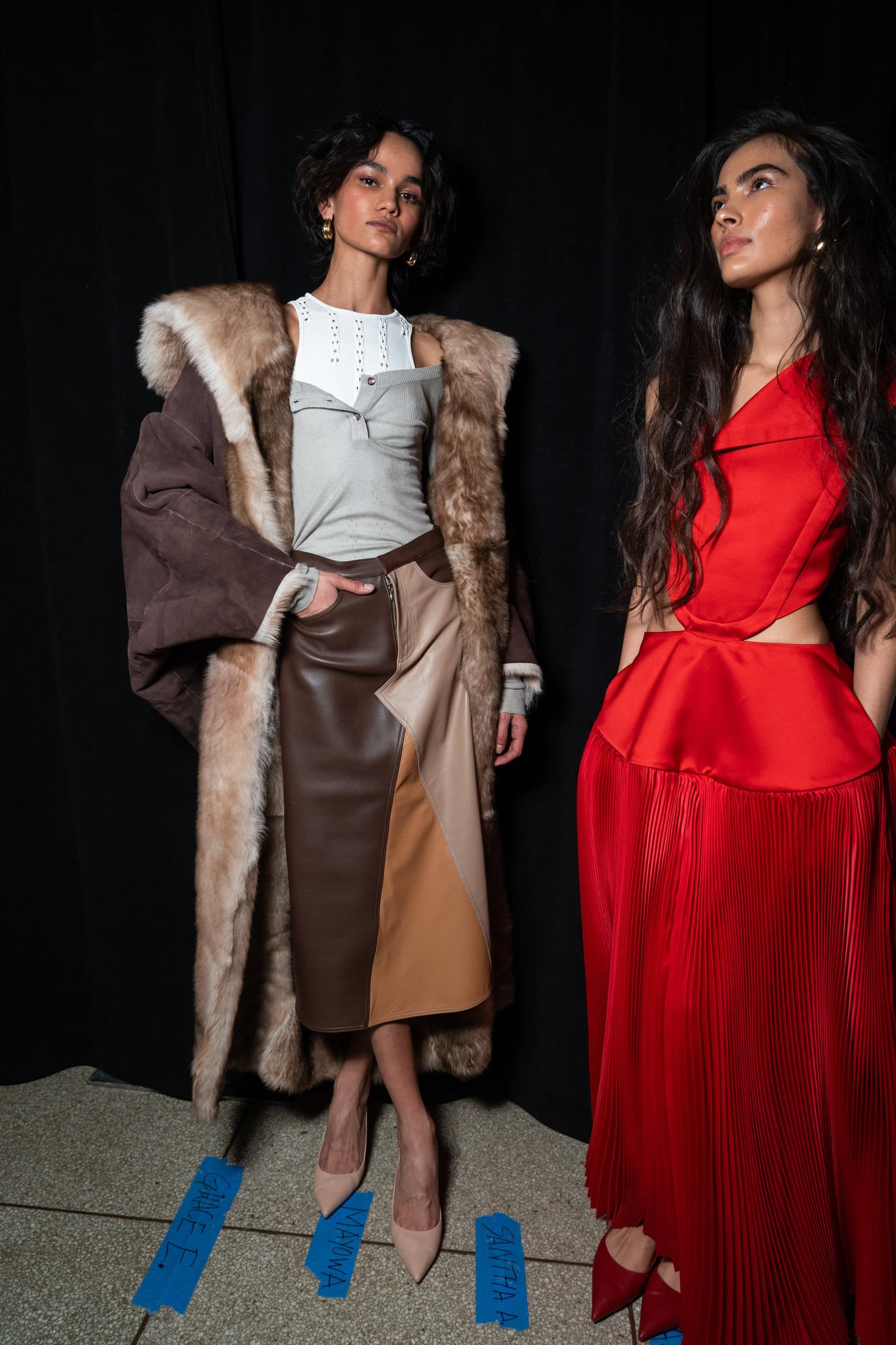 Prabal Gurung  Fall 2025 Fashion Show Backstage