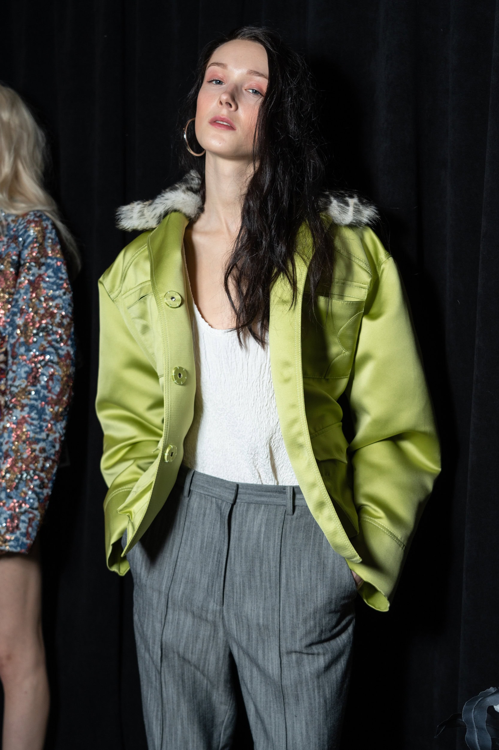 Prabal Gurung  Fall 2025 Fashion Show Backstage