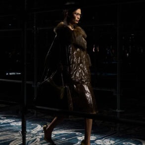 Prada Fall 2025 Fashion Show Atmosphere