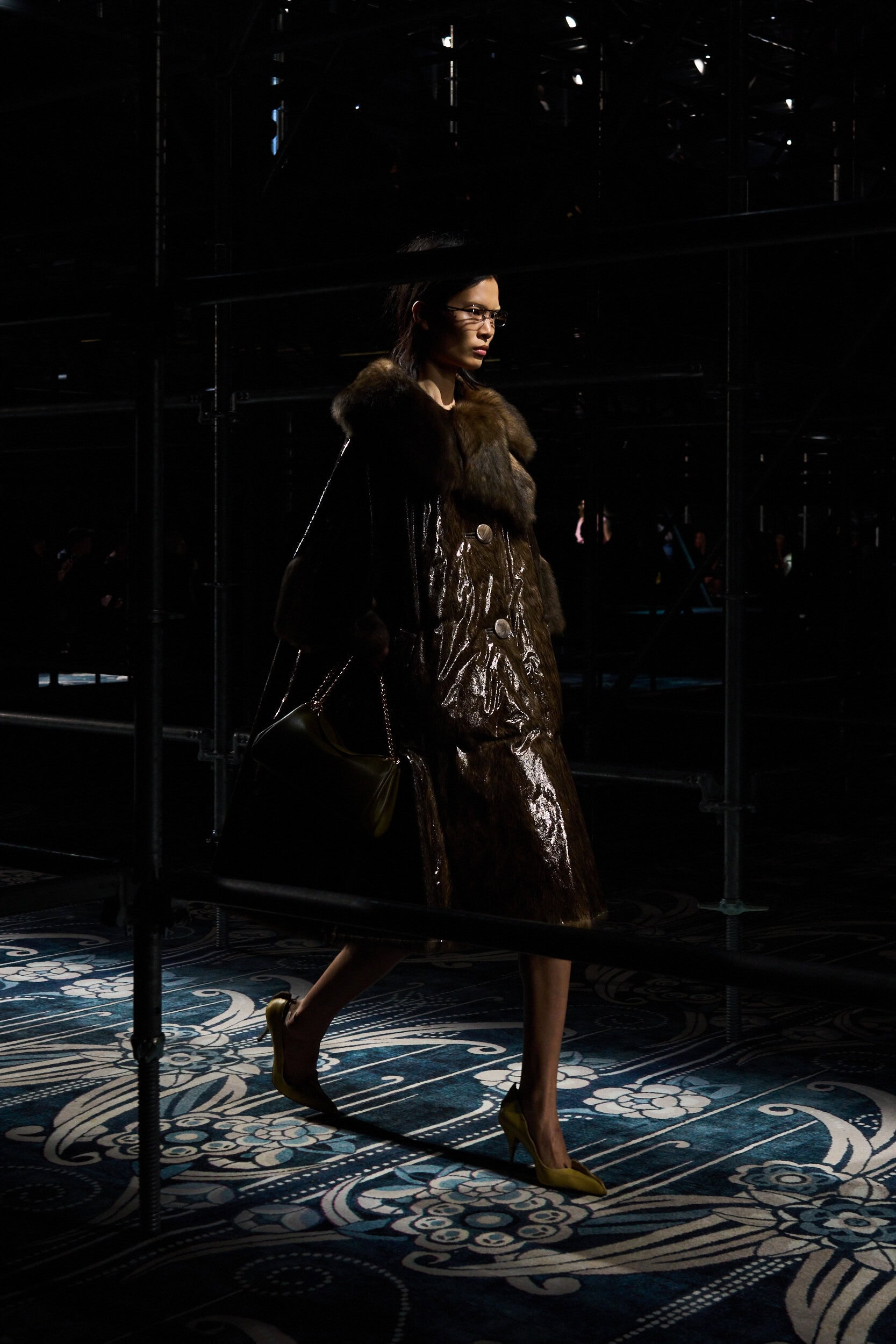 Prada Fall 2025 Fashion Show Atmosphere