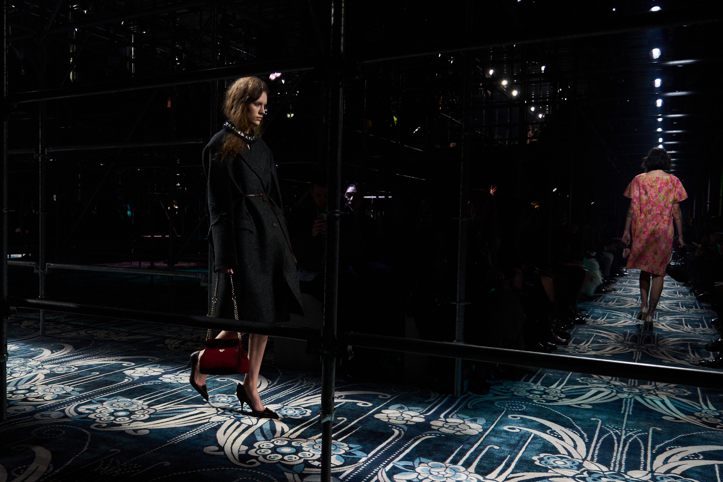 Prada Fall 2025 Fashion Show Atmosphere