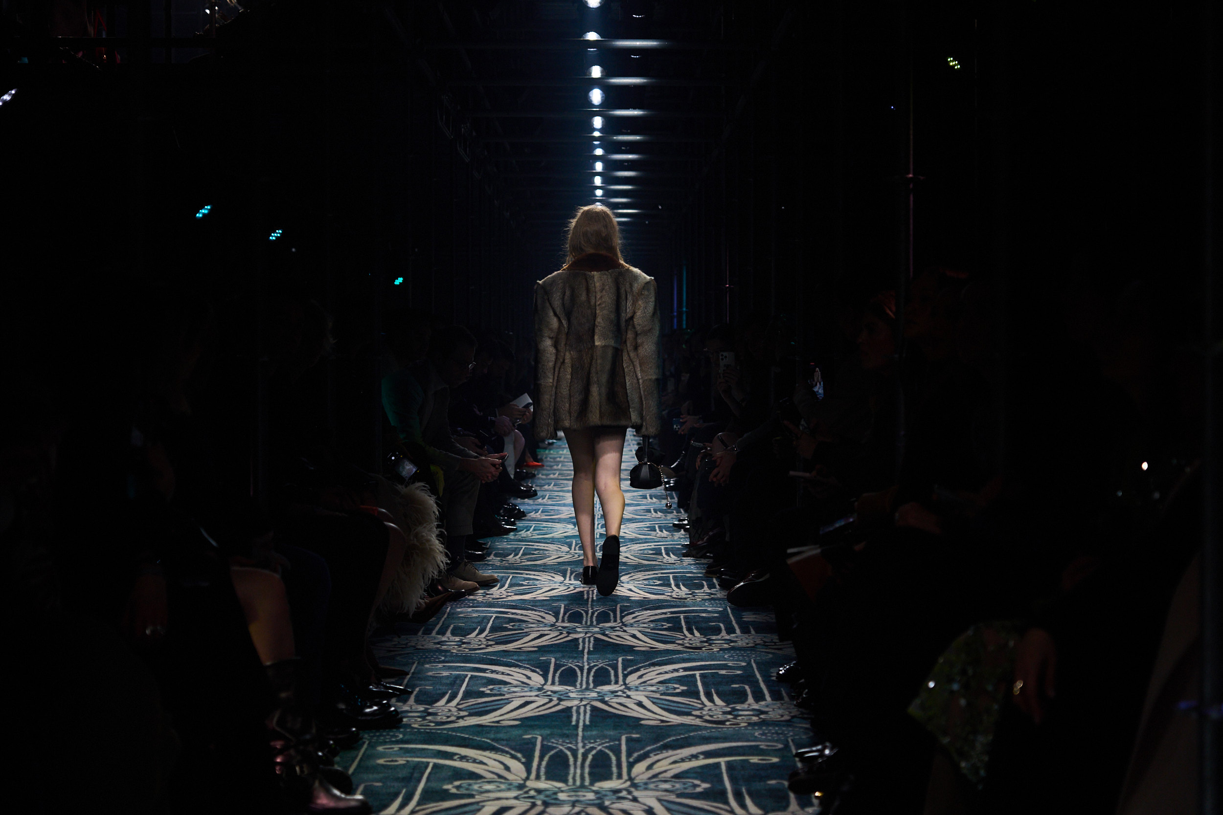 Prada Fall 2025 Fashion Show Atmosphere