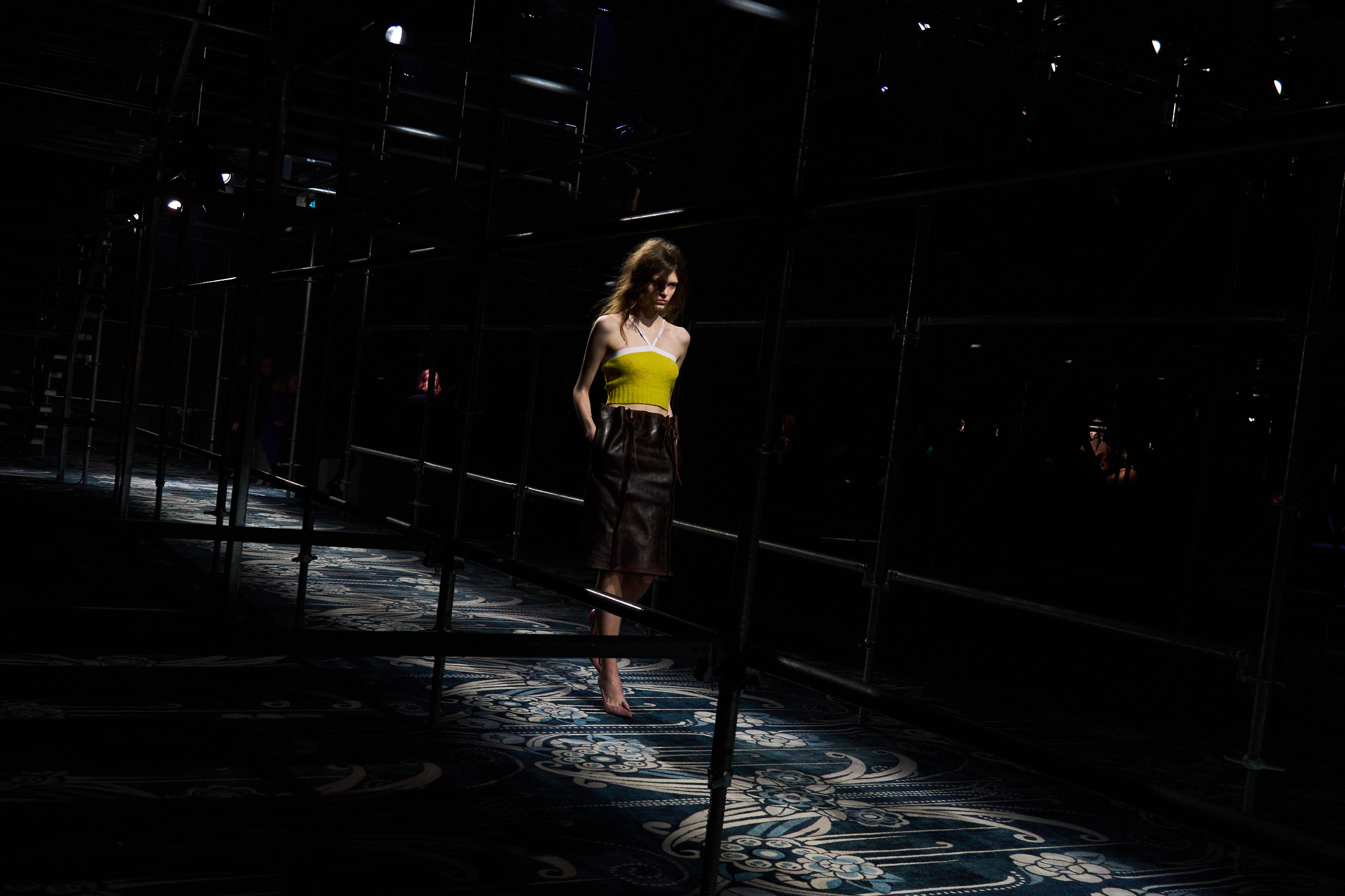 Prada Fall 2025 Fashion Show Atmosphere