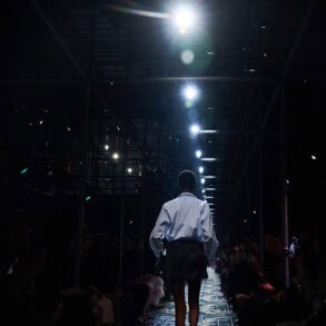 Prada Fall 2025 Fashion Show Atmosphere