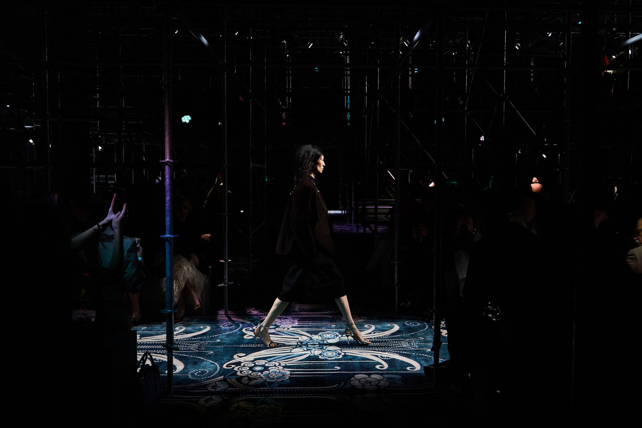 Prada Fall 2025 Fashion Show Atmosphere