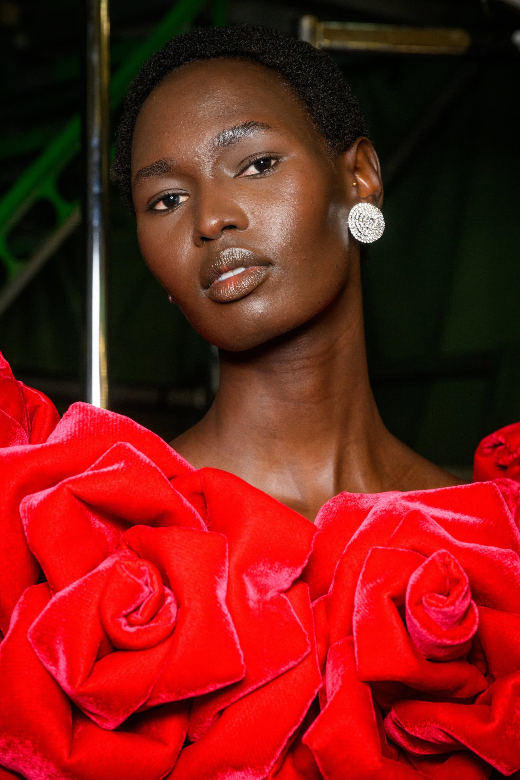 Richard Quinn Fall 2025 Fashion Show Backstage