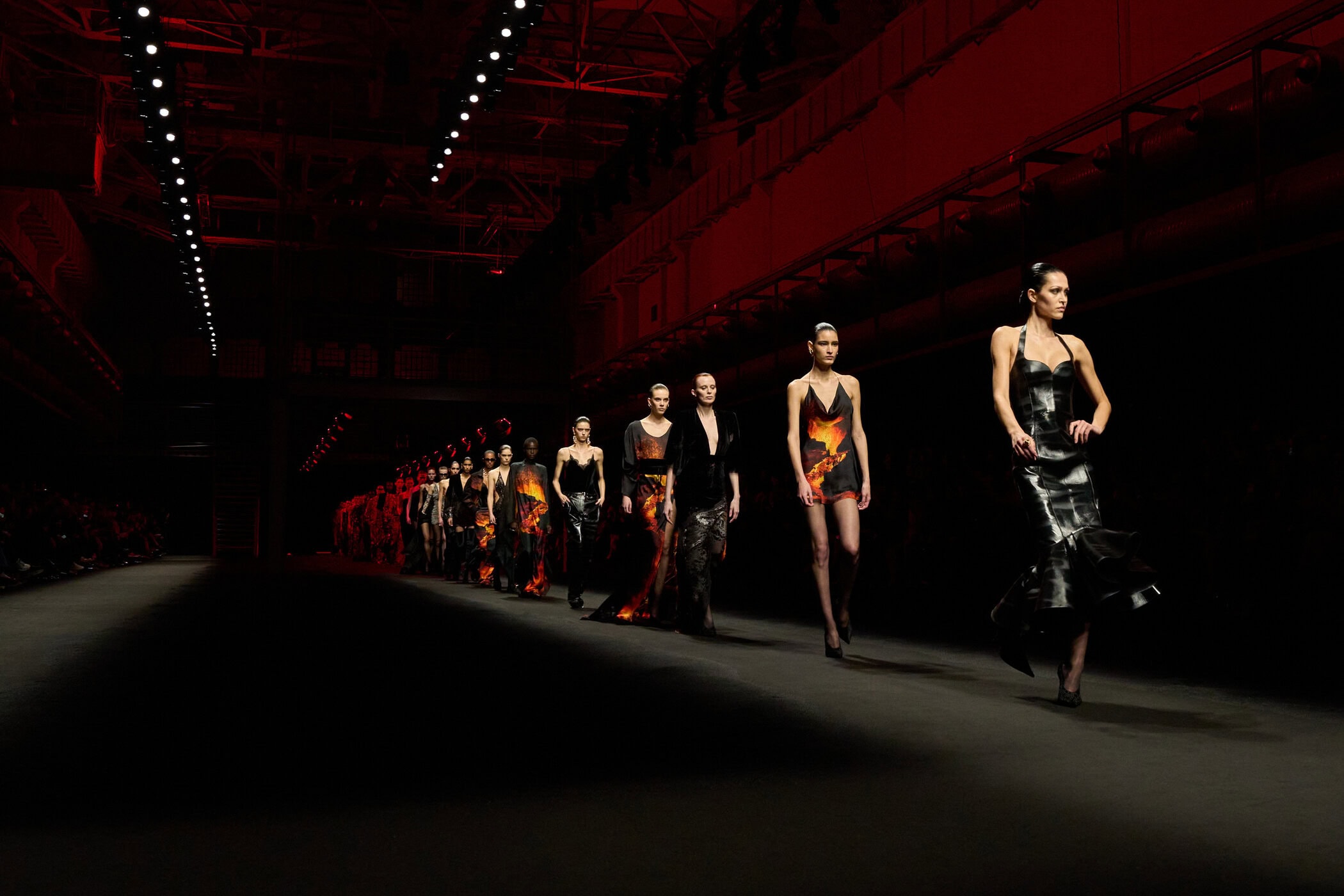 Roberto Cavalli Fall 2025 Fashion Show Atmosphere