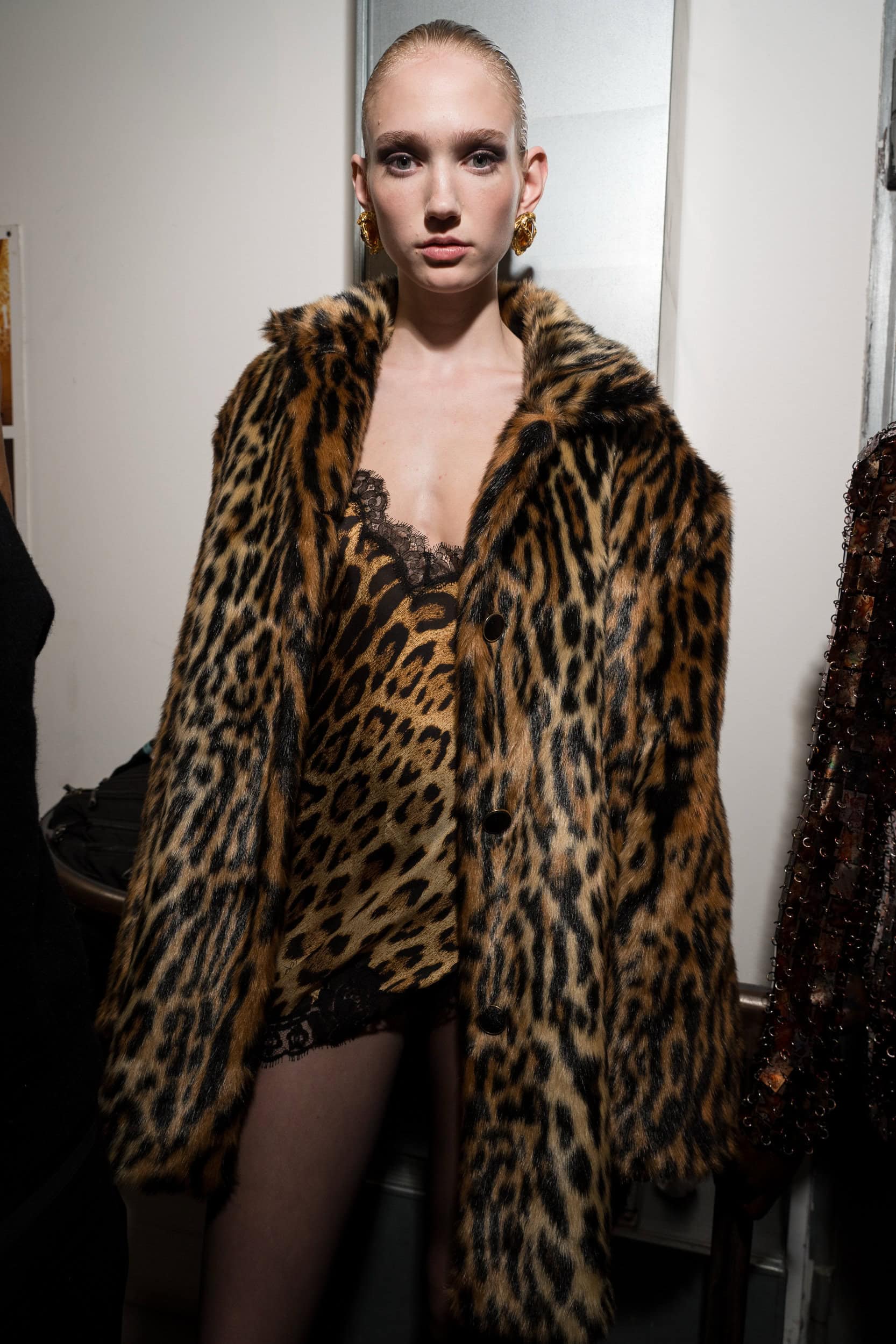 Roberto Cavalli Fall 2025 Fashion Show Backstage