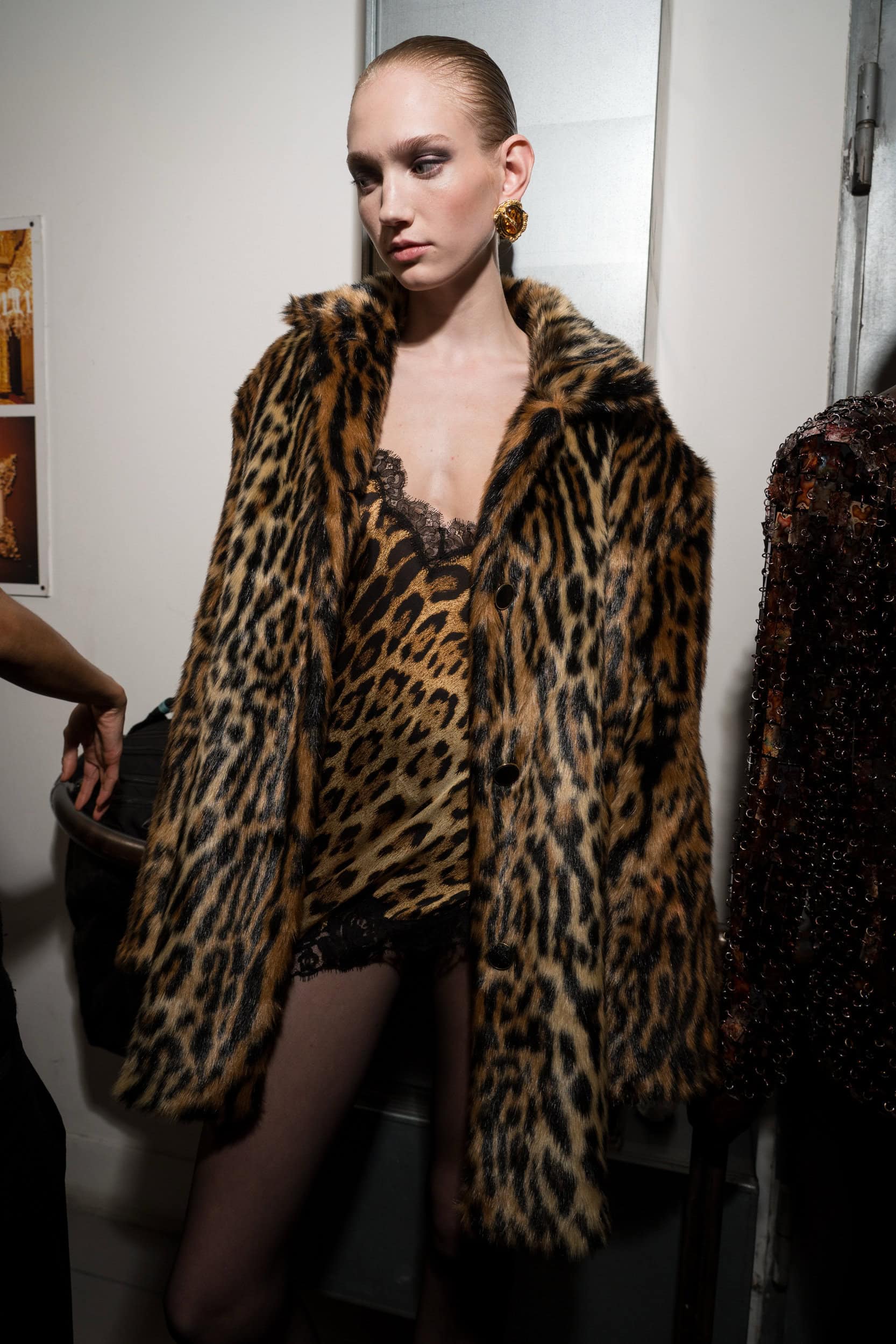 Roberto Cavalli Fall 2025 Fashion Show Backstage