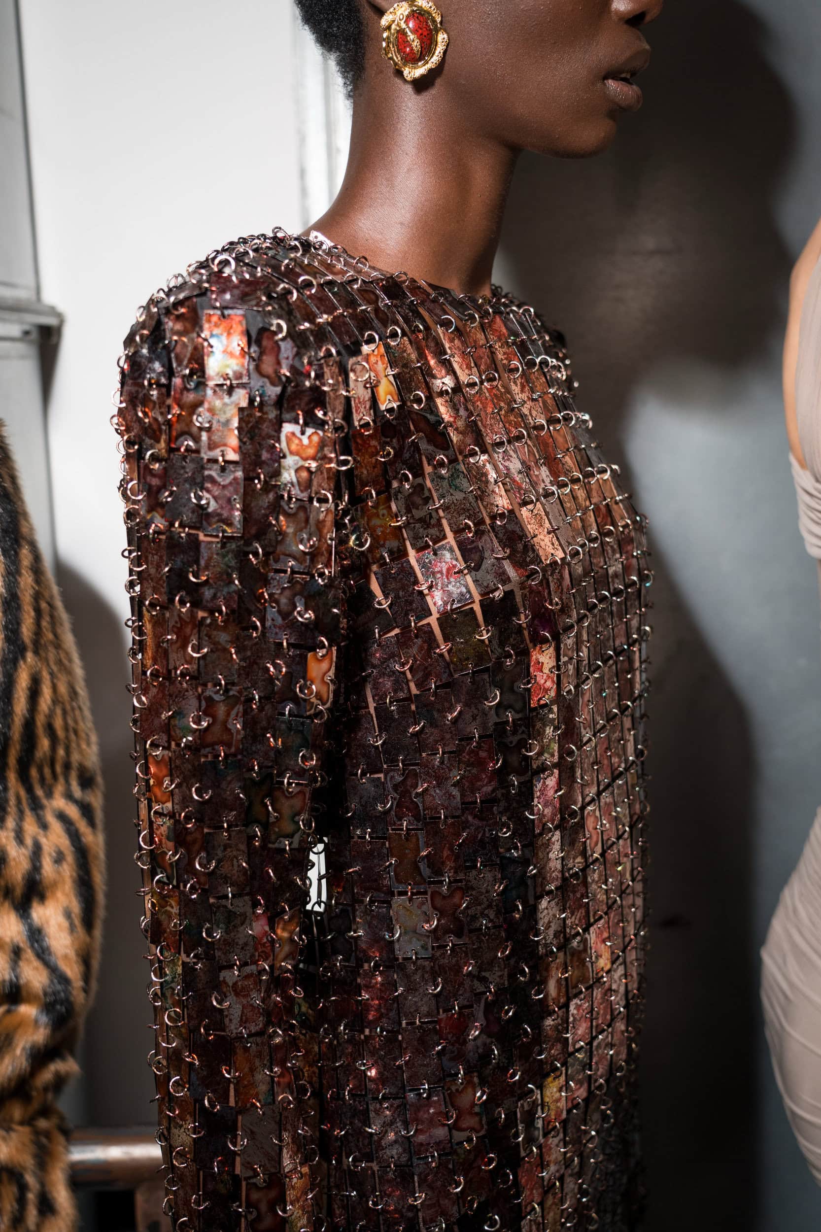 Roberto Cavalli Fall 2025 Fashion Show Backstage