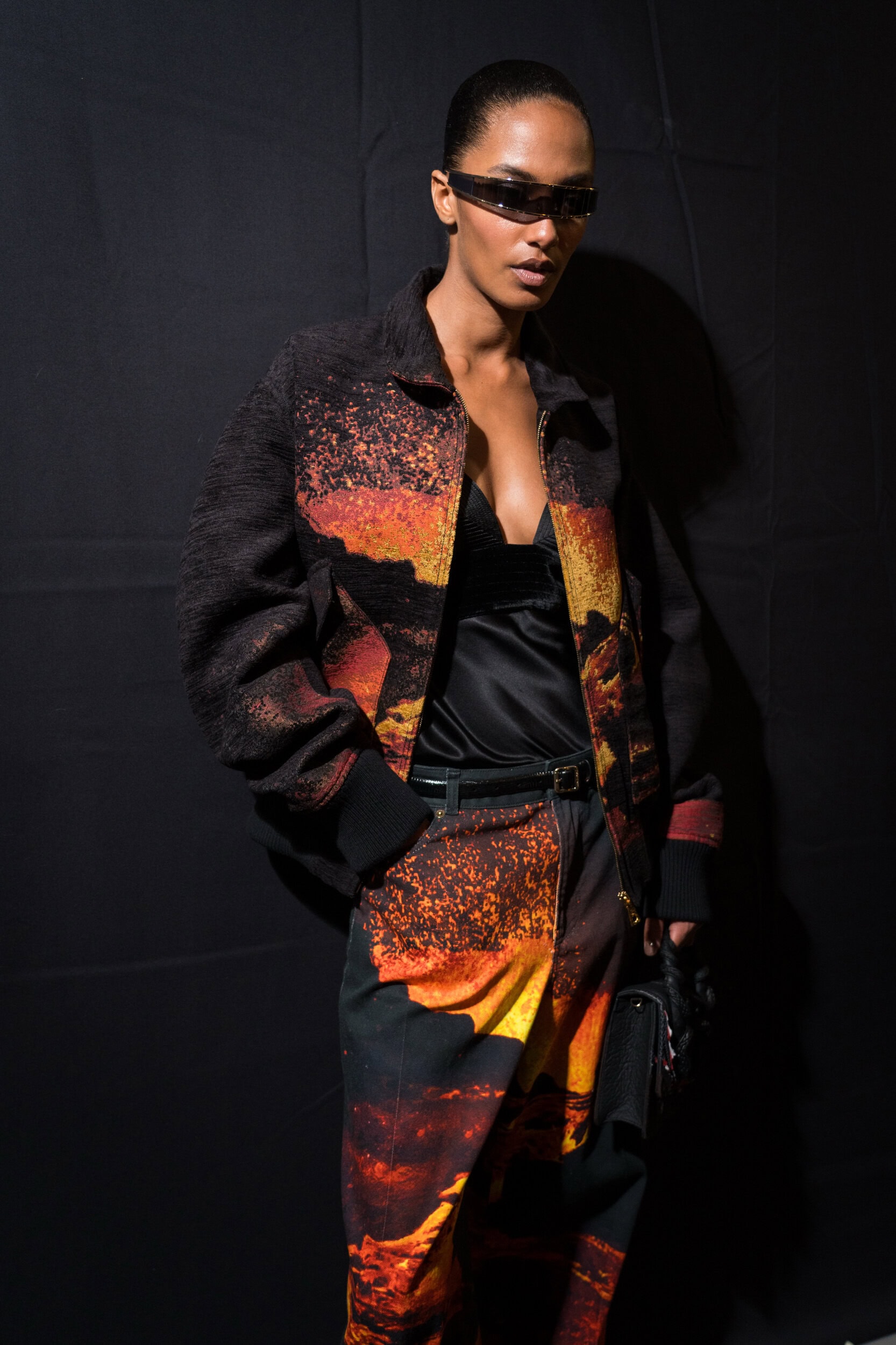 Roberto Cavalli Fall 2025 Fashion Show Backstage