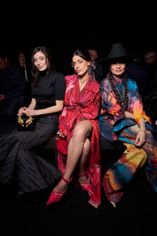 Roberto Cavalli Fall 2025 Fashion Show Front Row