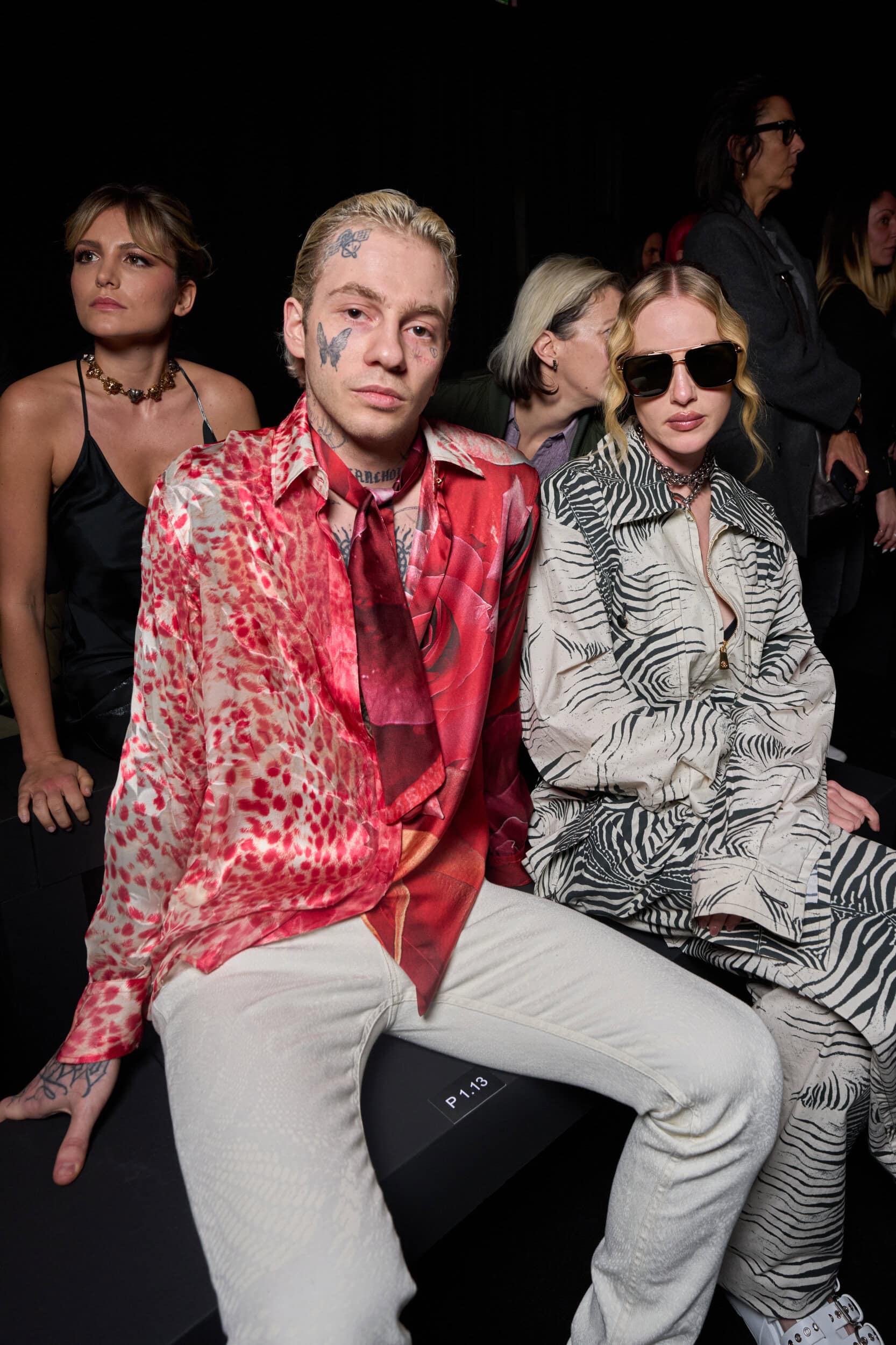 Roberto Cavalli Fall 2025 Fashion Show Front Row