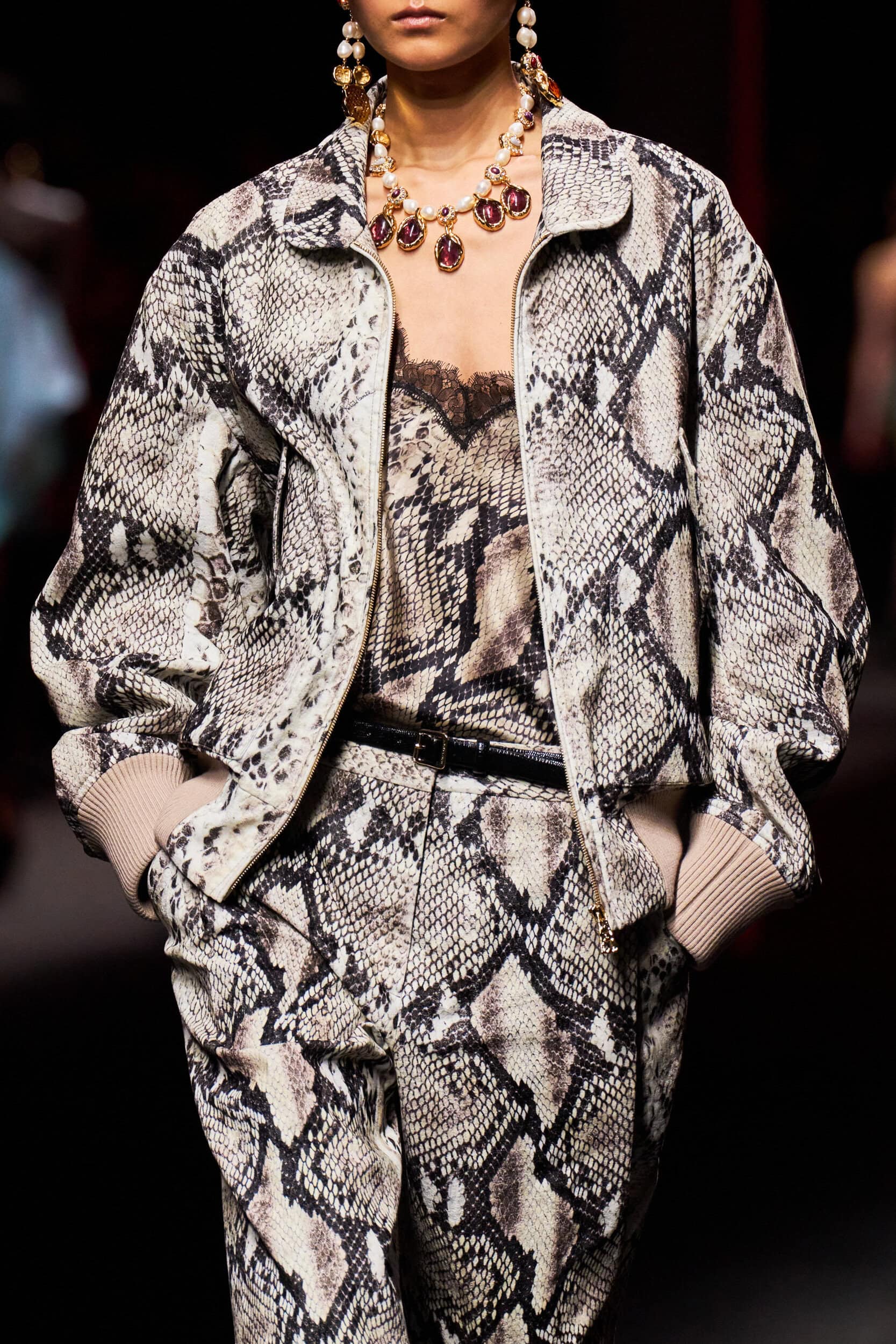 Roberto Cavalli Fall 2025 Fashion Show Details