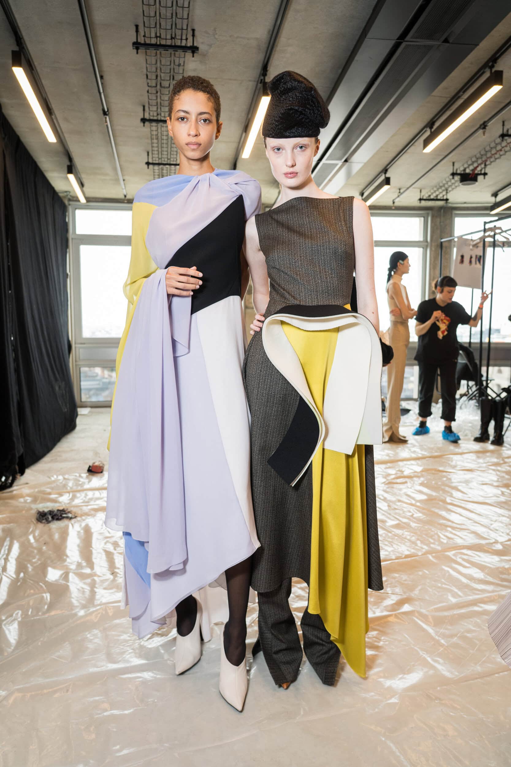 Roksanda Fall 2025 Fashion Show Backstage