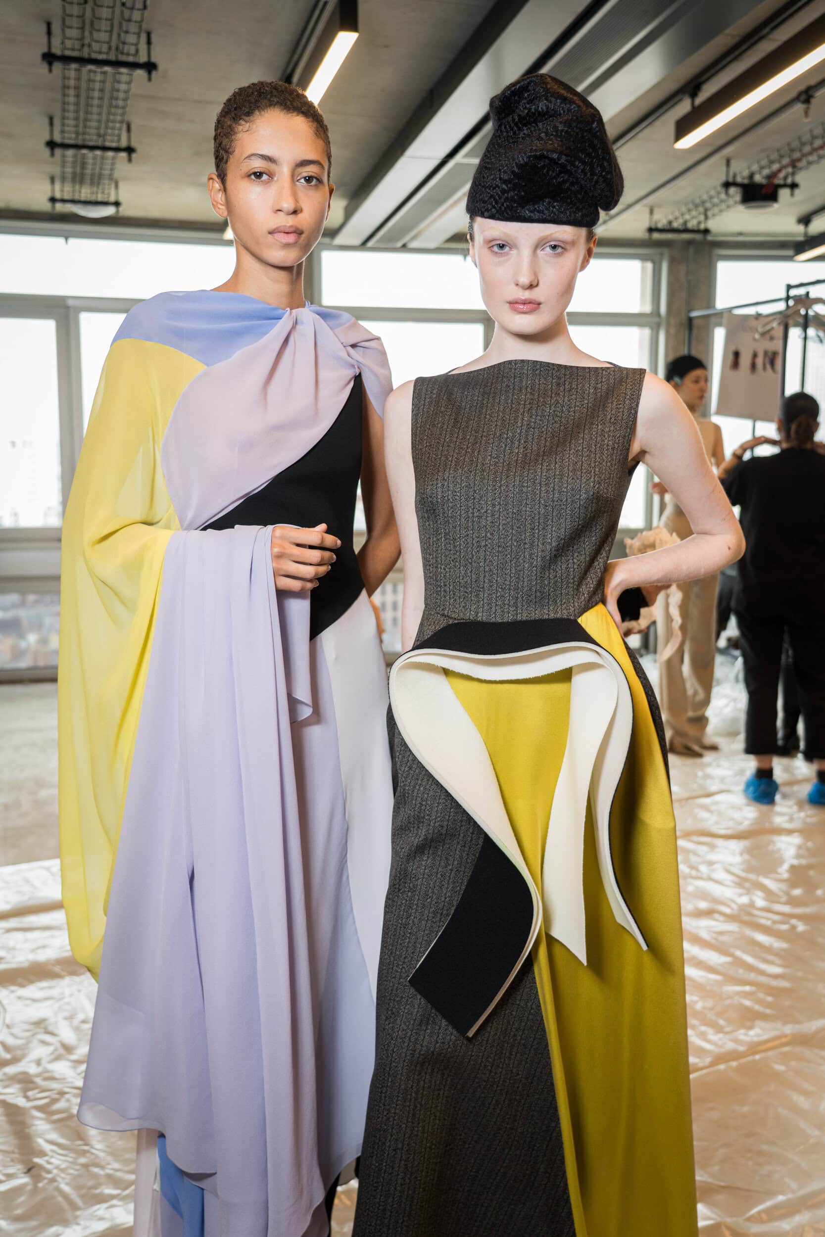 Roksanda Fall 2025 Fashion Show Backstage