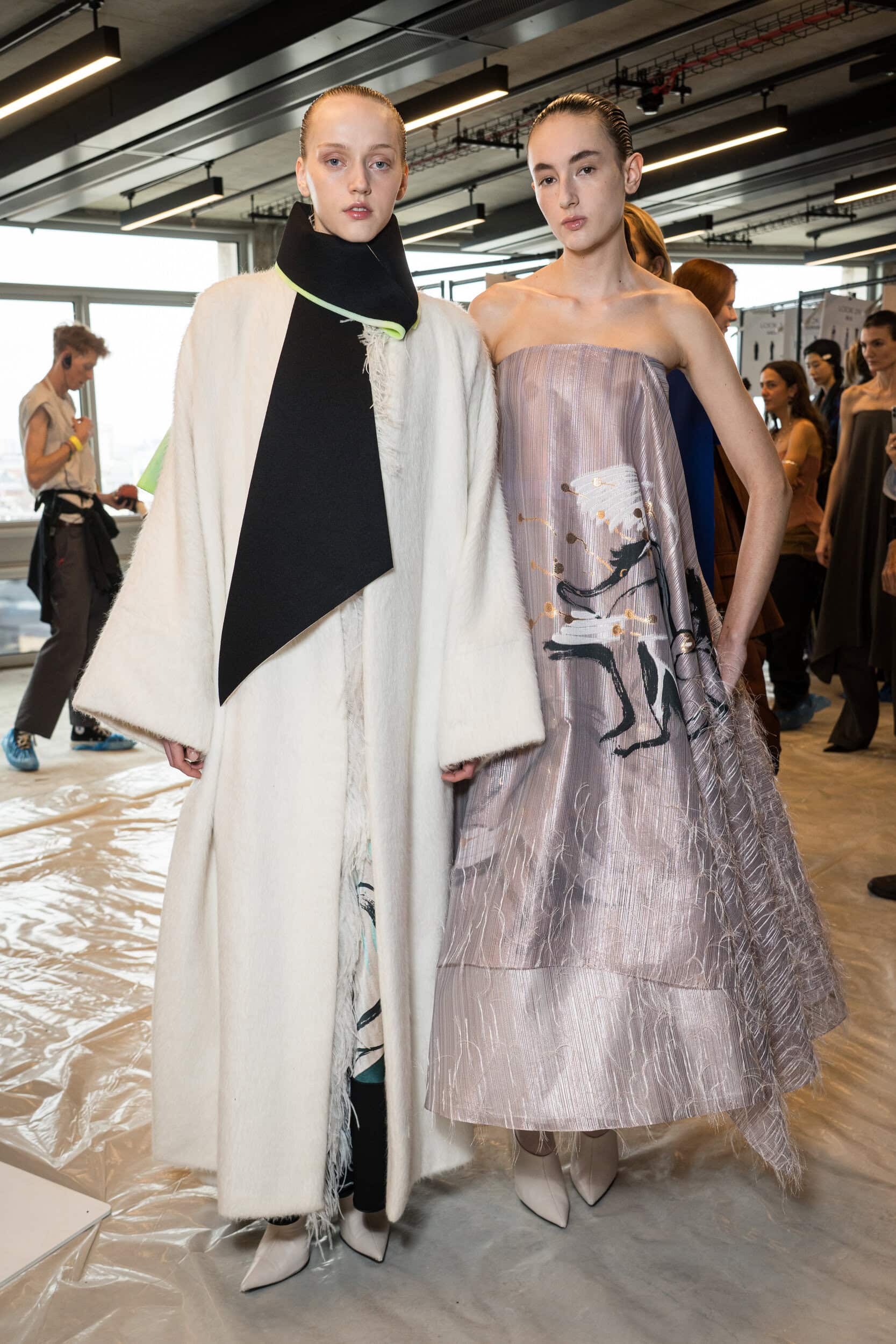 Roksanda Fall 2025 Fashion Show Backstage