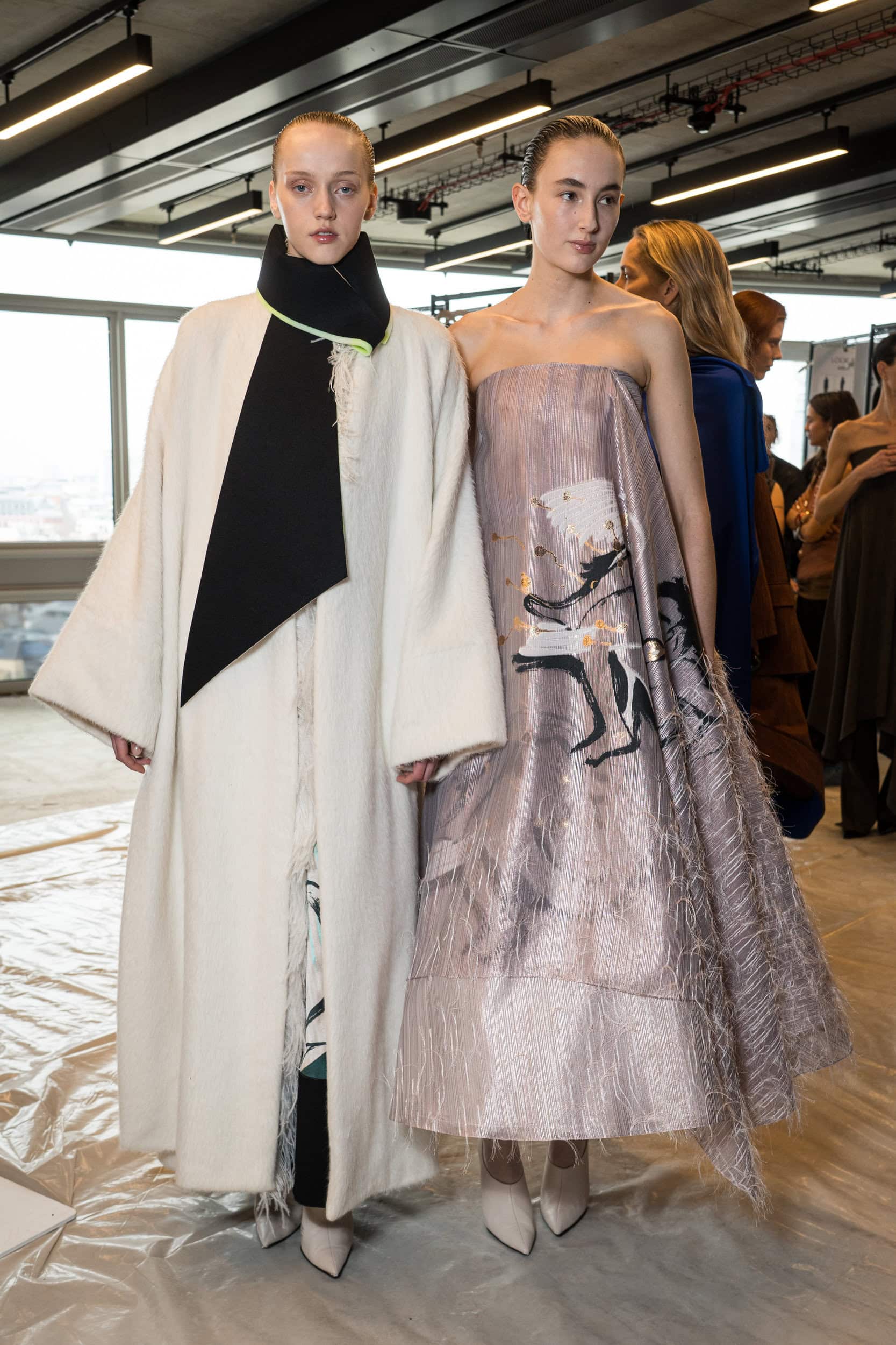 Roksanda Fall 2025 Fashion Show Backstage