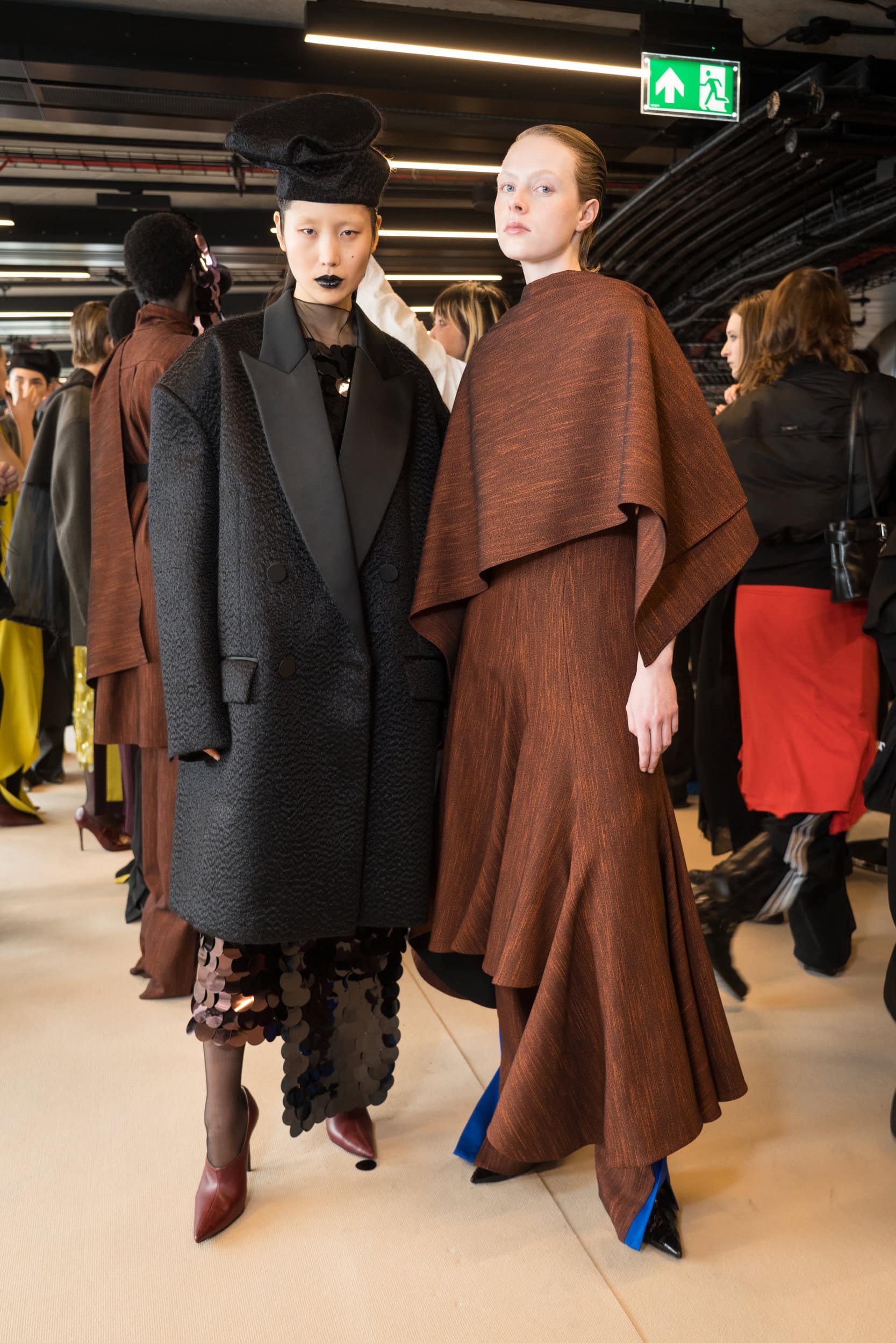 Roksanda Fall 2025 Fashion Show Backstage