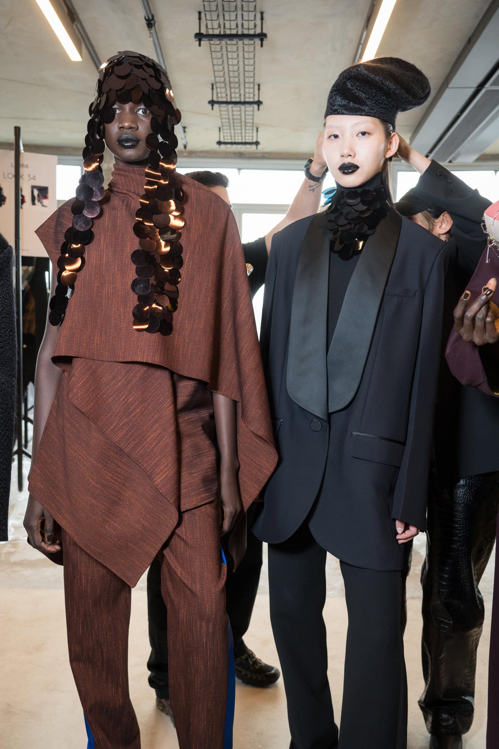 Roksanda Fall 2025 Fashion Show Backstage