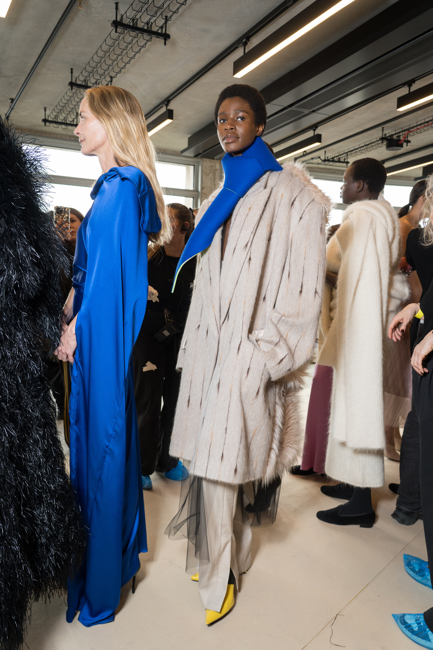 Roksanda Fall 2025 Fashion Show Backstage