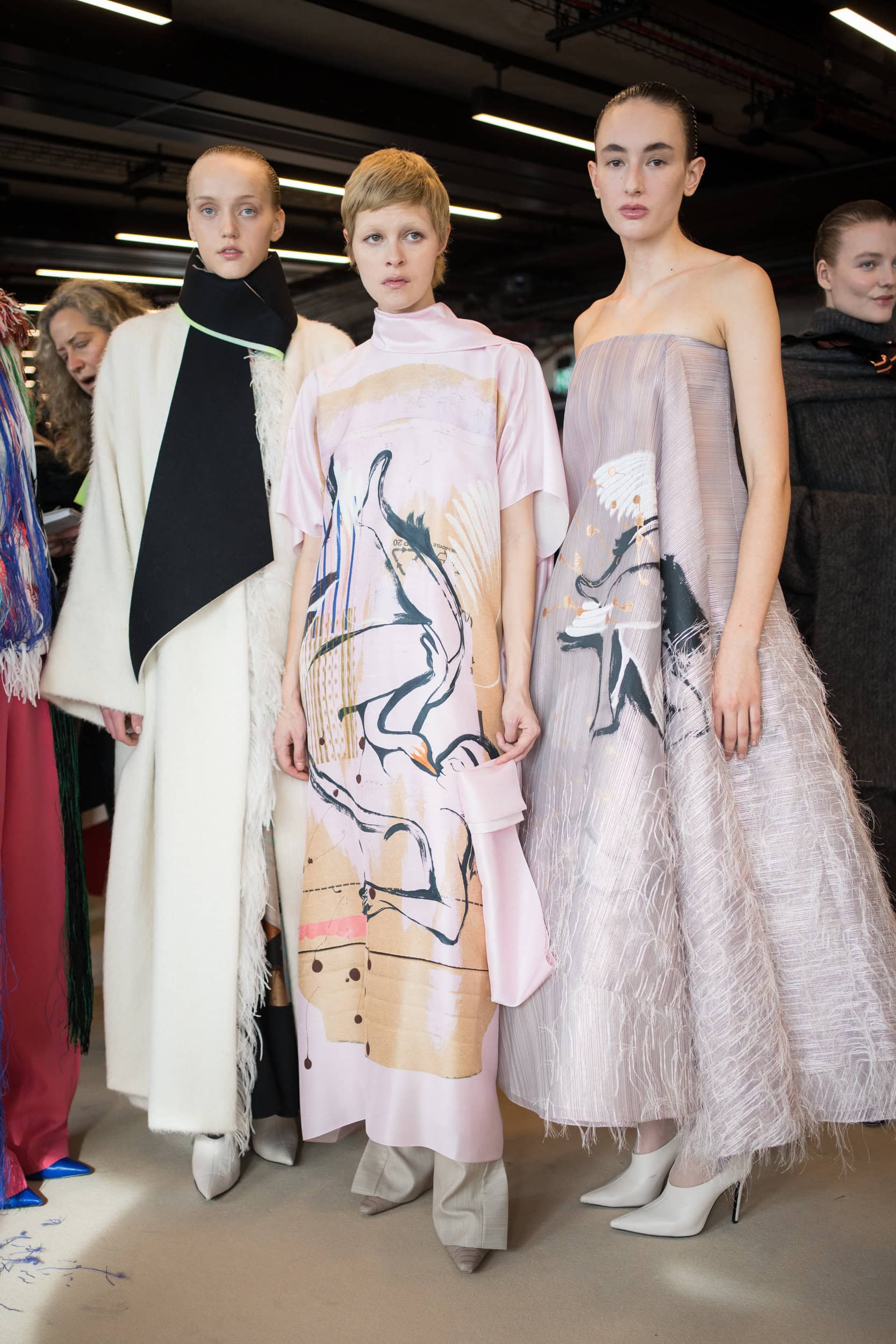 Roksanda Fall 2025 Fashion Show Backstage