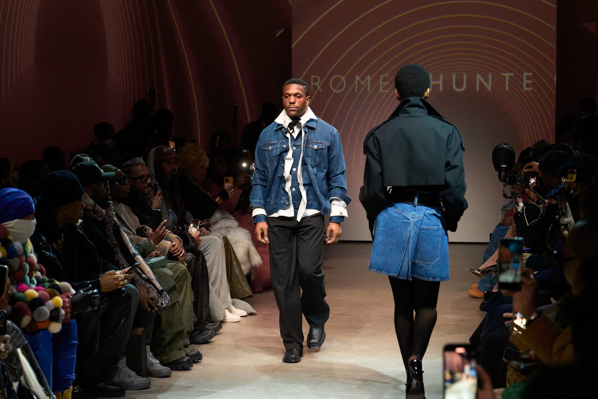 Romeo Hunte  Fall 2025 Fashion Show Atmosphere