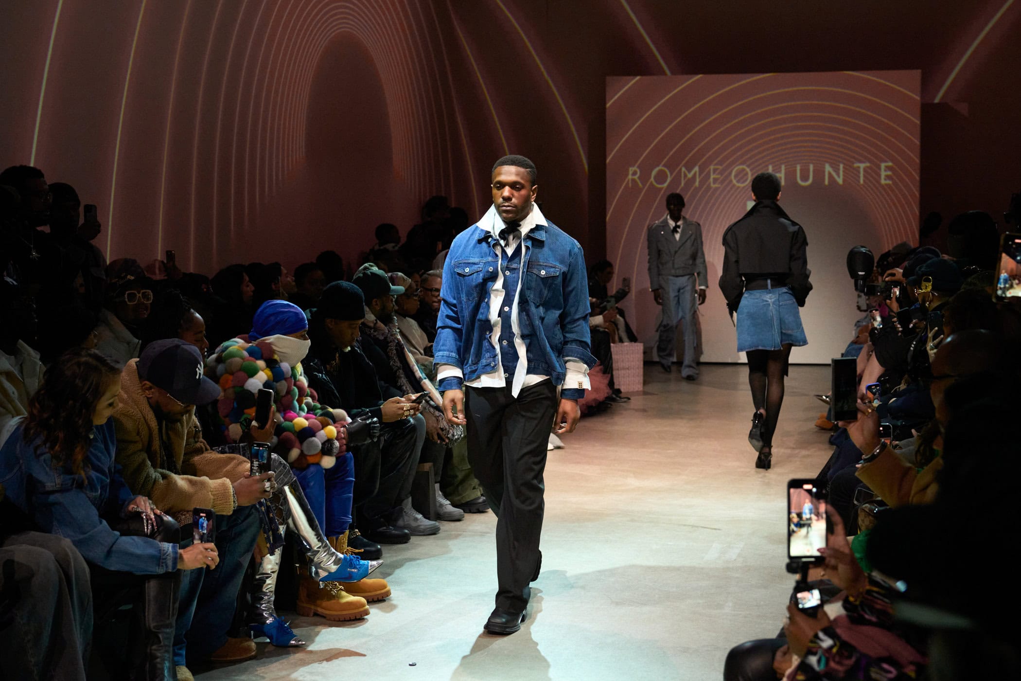 Romeo Hunte  Fall 2025 Fashion Show Atmosphere