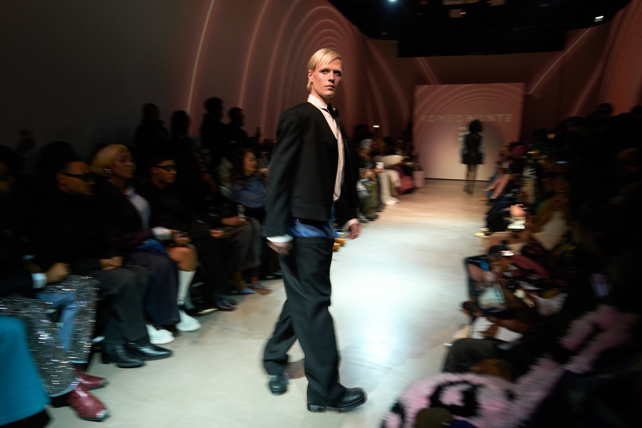 Romeo Hunte  Fall 2025 Fashion Show Atmosphere