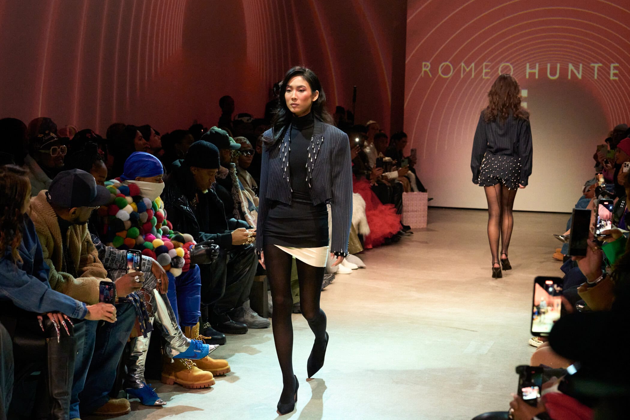 Romeo Hunte  Fall 2025 Fashion Show Atmosphere